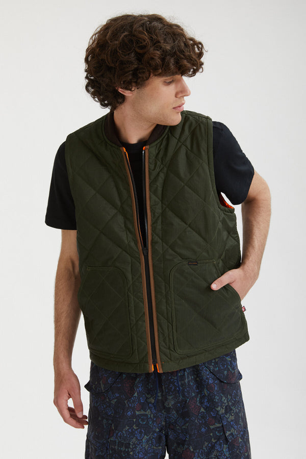 EAGLE PLAINS VEST LINER Charcoal by Filson Man | Men | WP Store