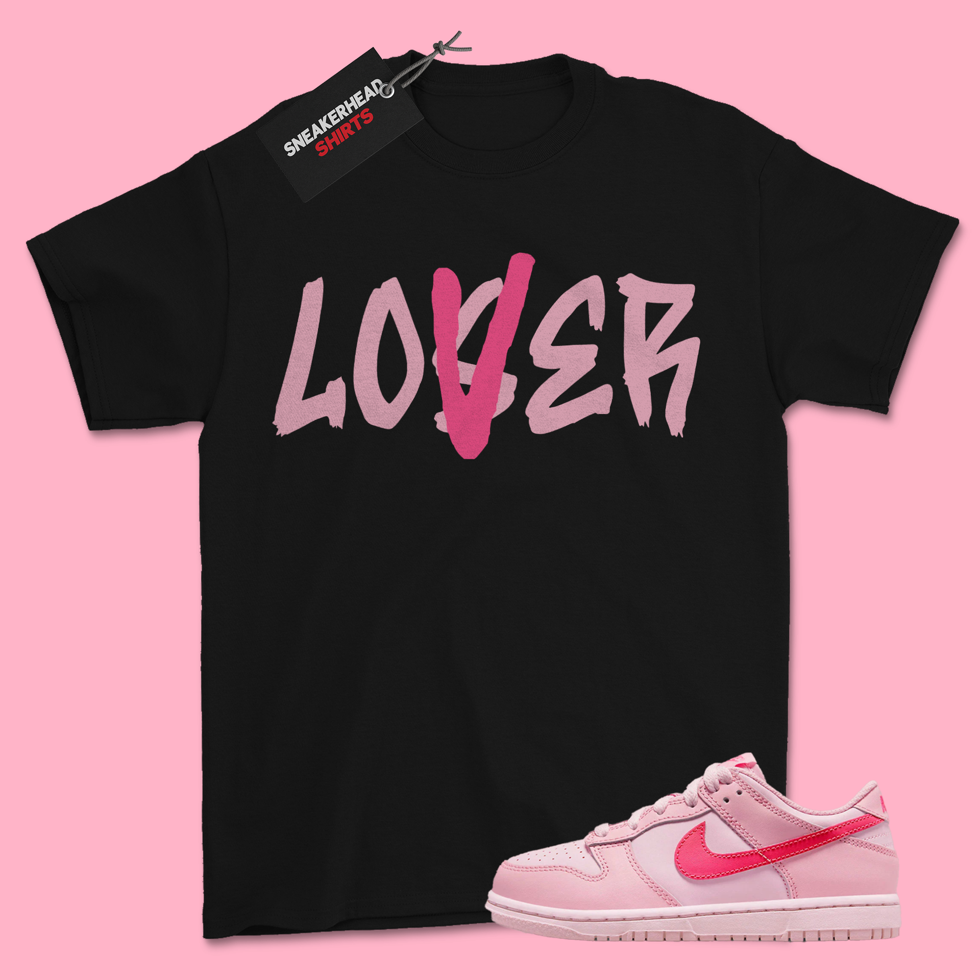 Shirt for Dunk Low Triple Pink Barbie | Lover