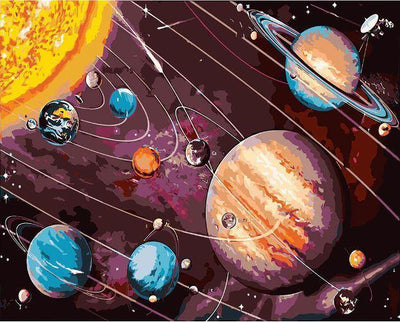 Solar System - paintbynumbersonline