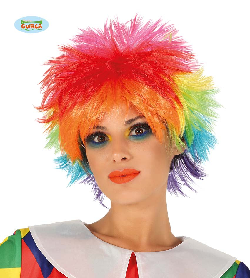 Parrucca Multicolor – Vendita Costumi di Carnevale e Halloween