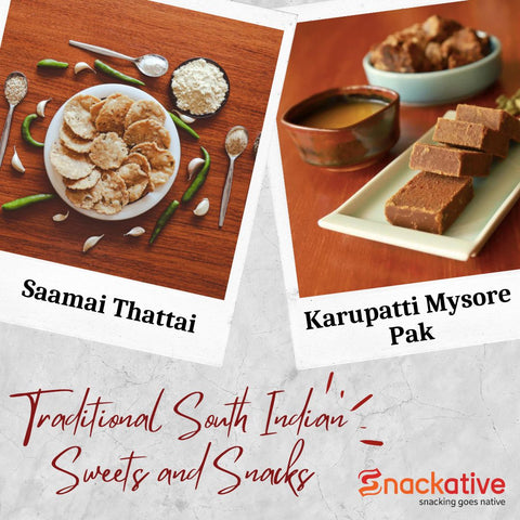 traditional south indian sweets and snacks