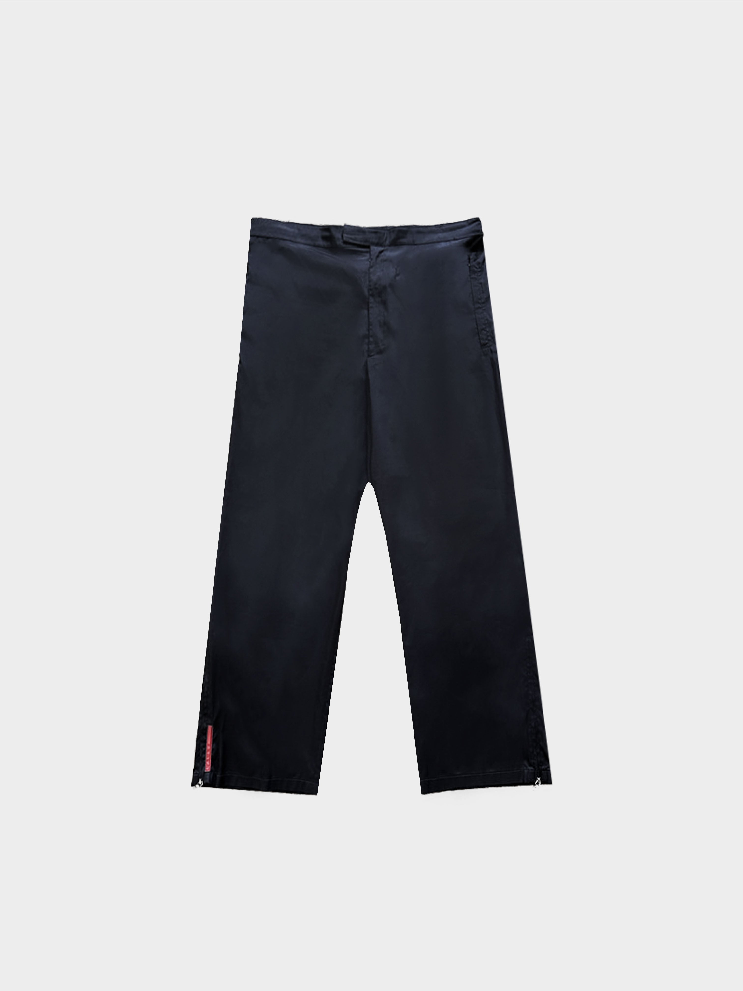 Prada Sport 2000s Black Nylon Pants · INTO