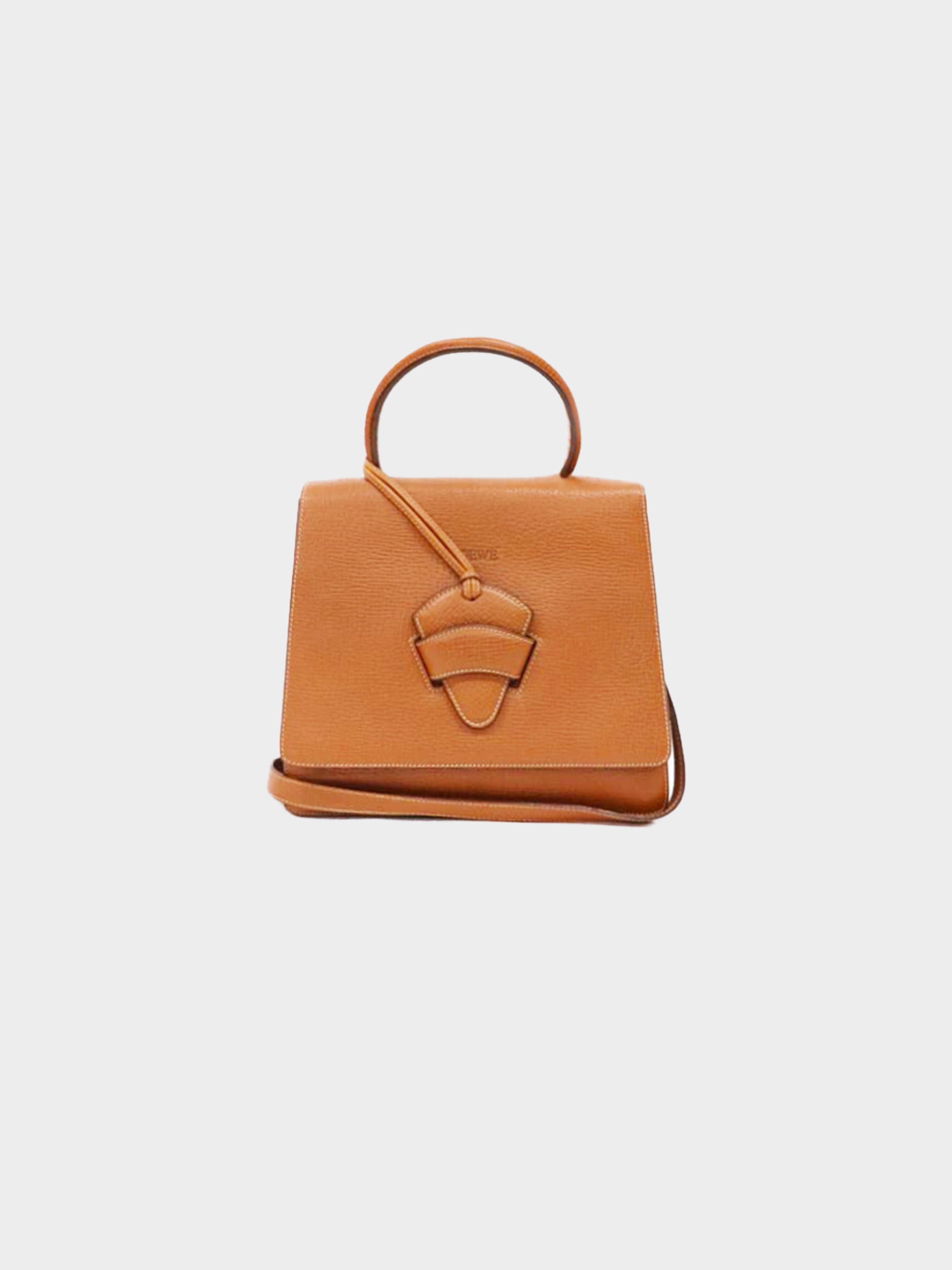Barcelona leather shoulder bag