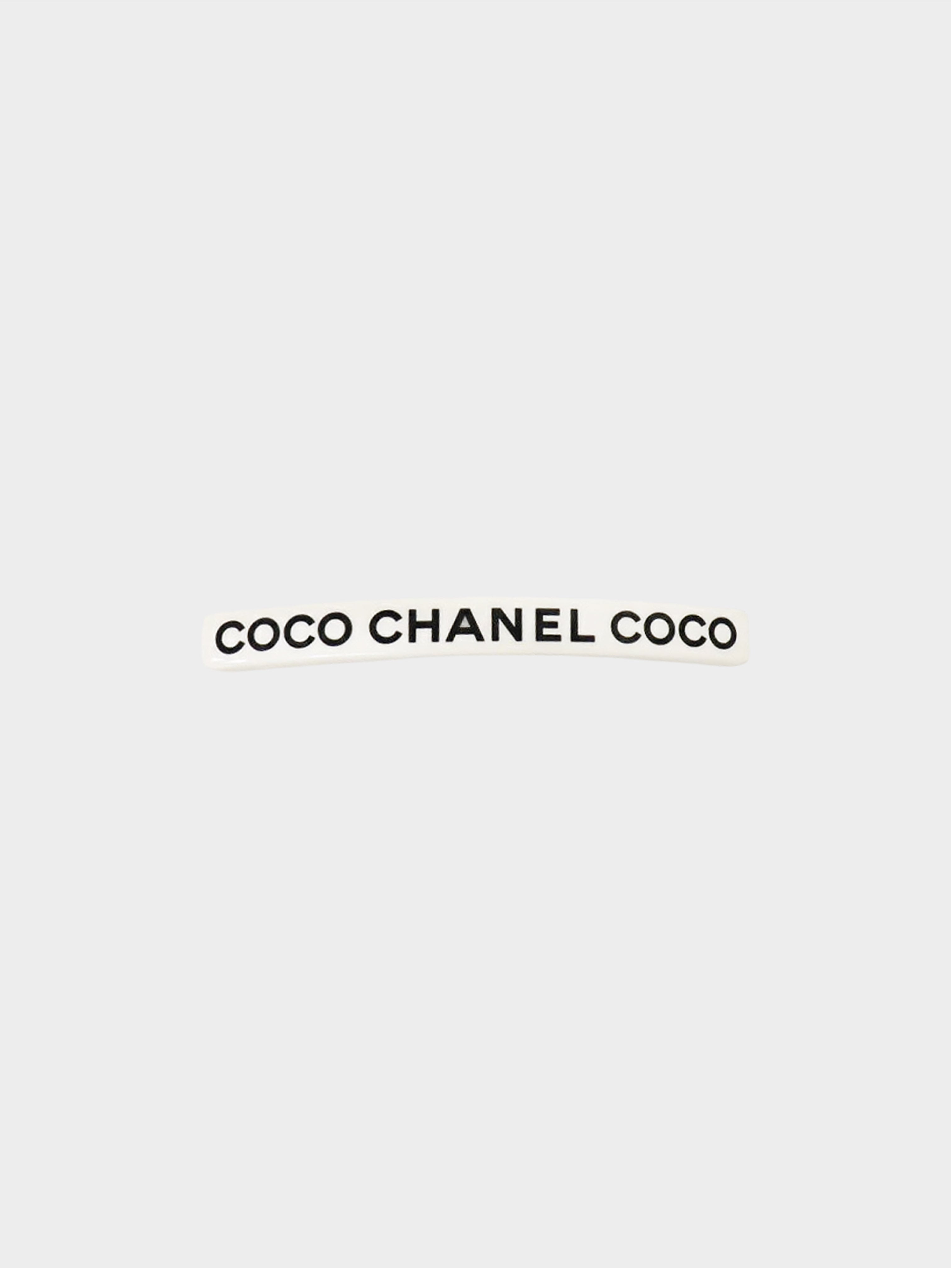 Chanel Spring 2007 Rare COCO Chanel Barrette