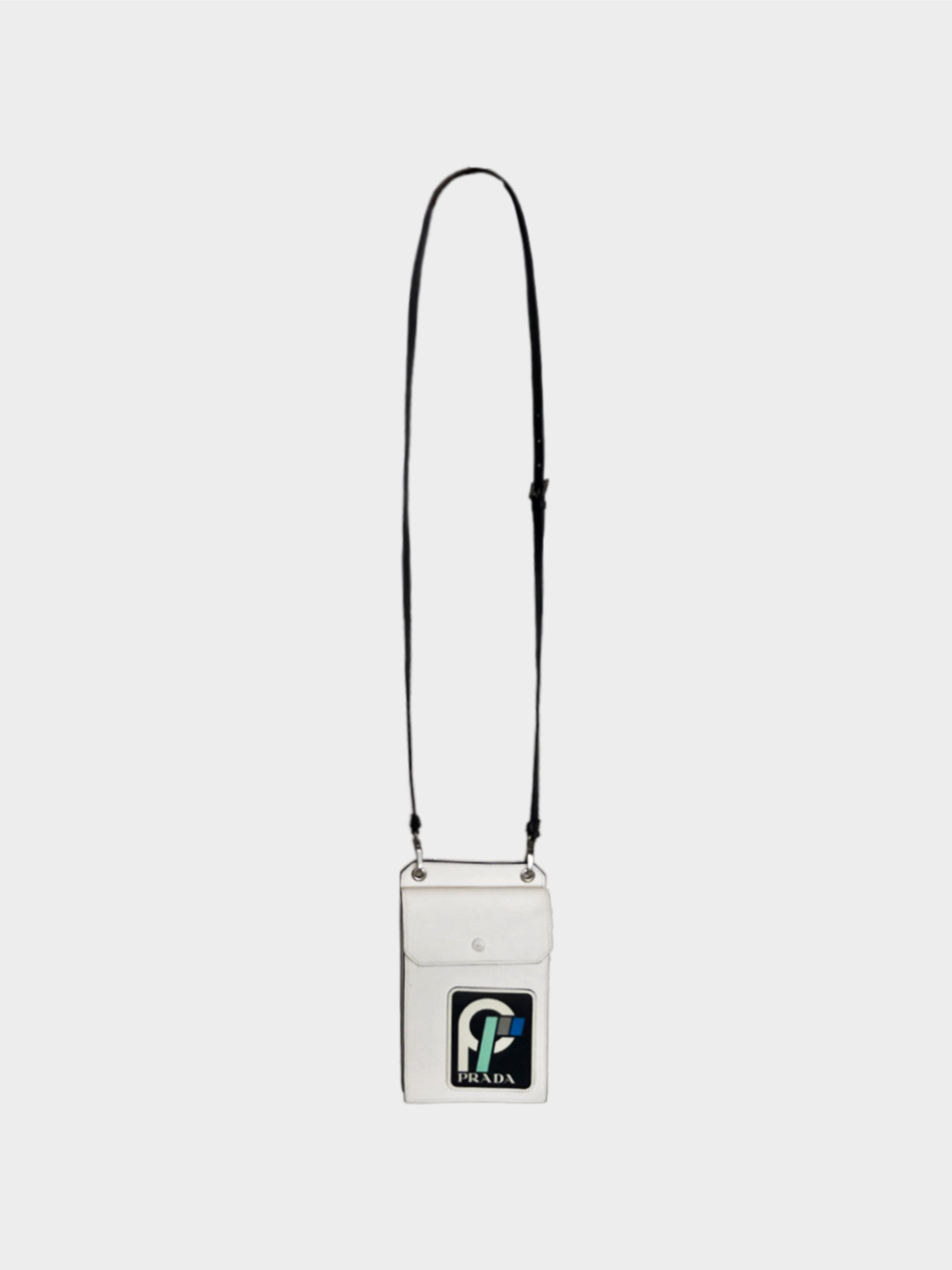 Prada 2018 Saffiano Patch Phone Case Bag