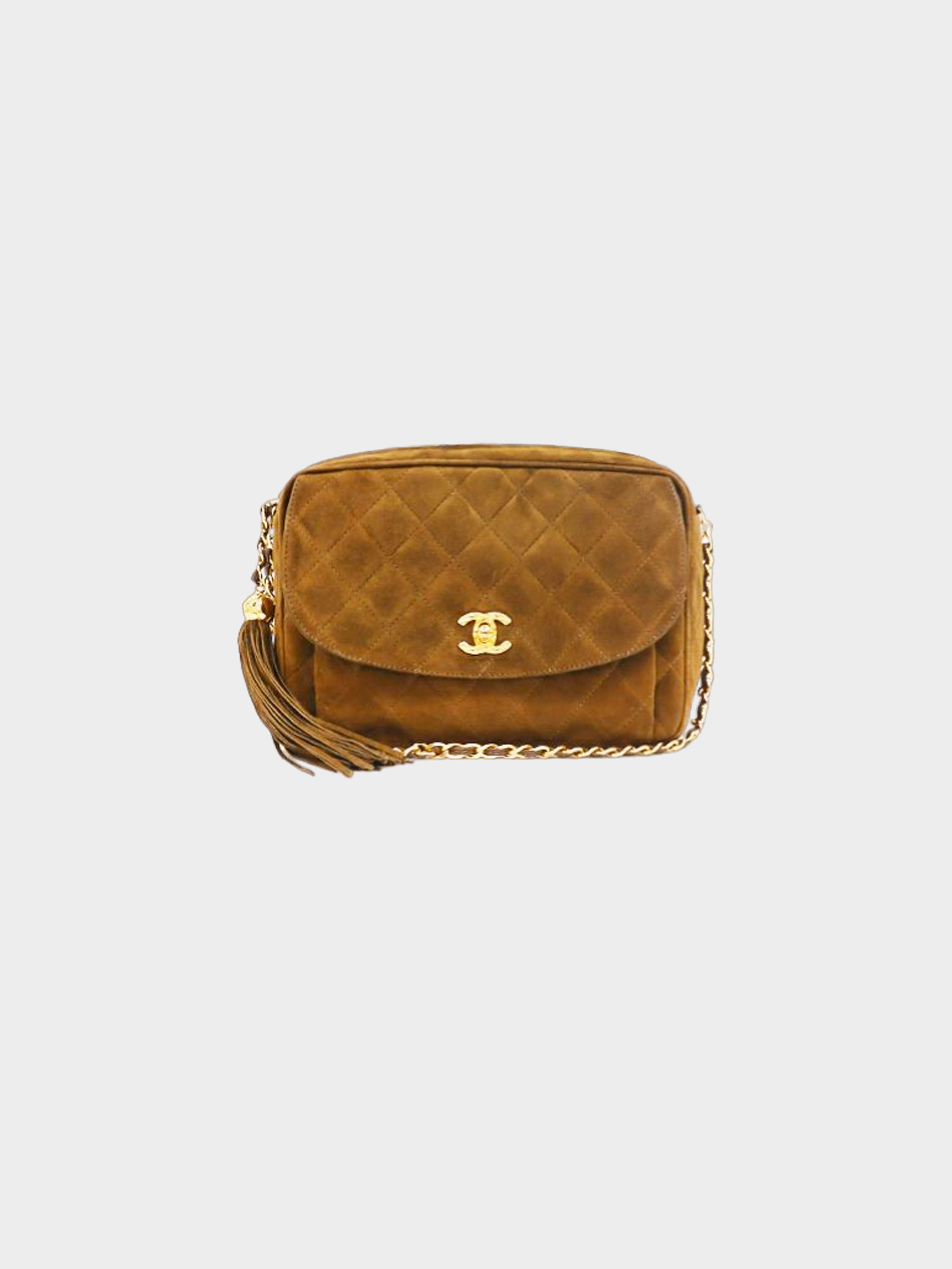 Chanel 1994 Satin 24K Gold Bag · INTO