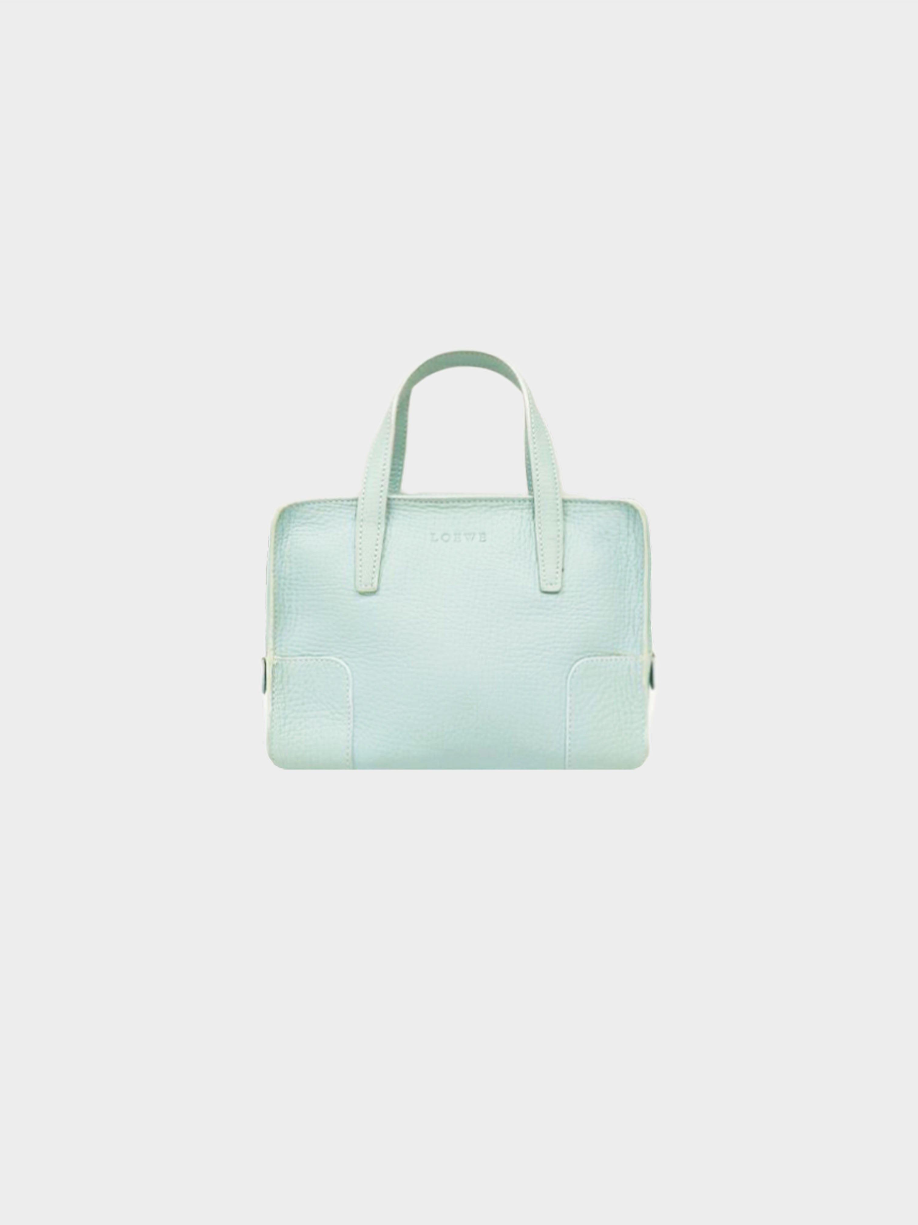 Loewe 2000s Light Blue Mini Handbag