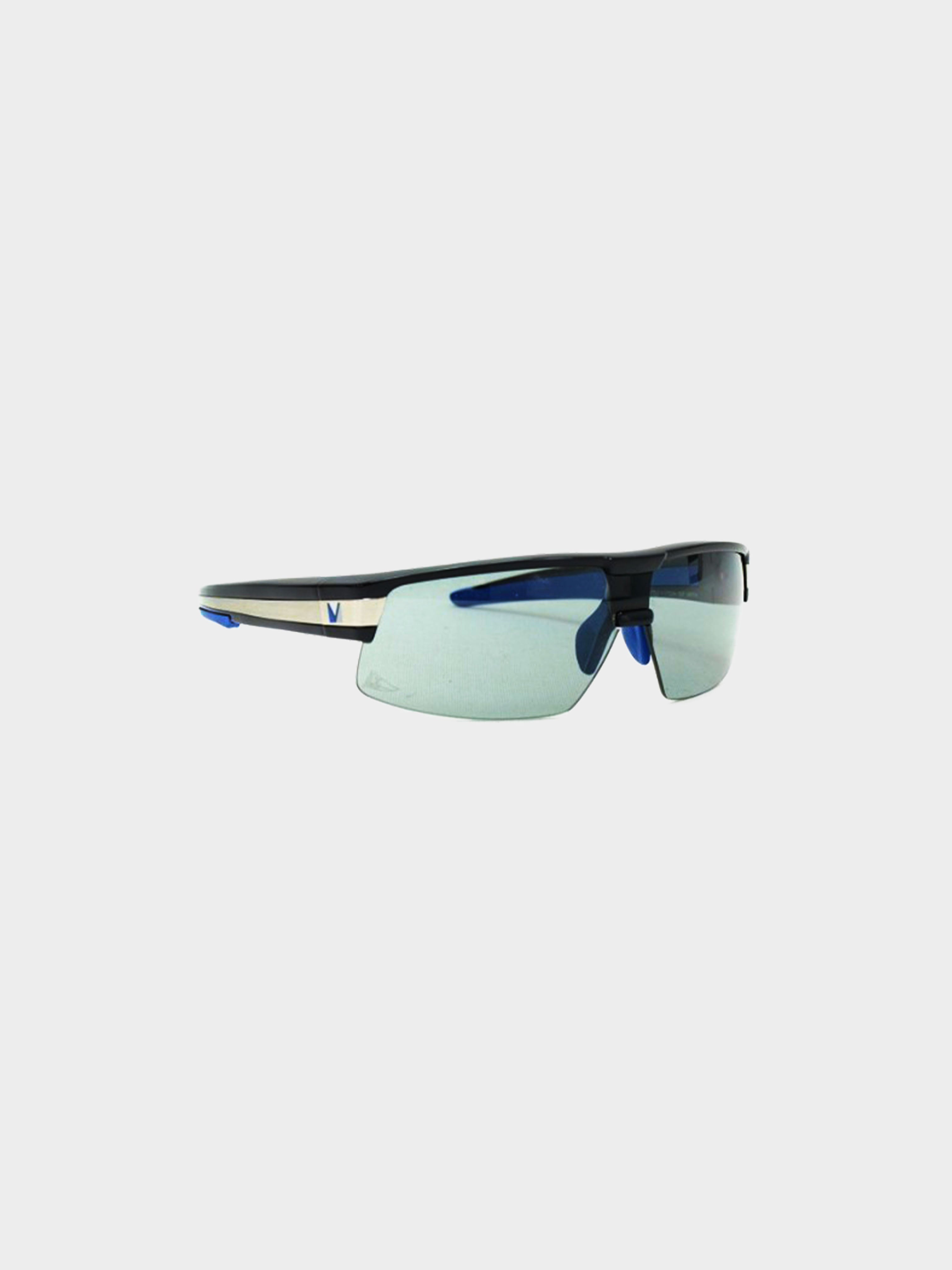 Louis Vuitton Men's Black & Blue Louis Vuitton Cup Sunglasses