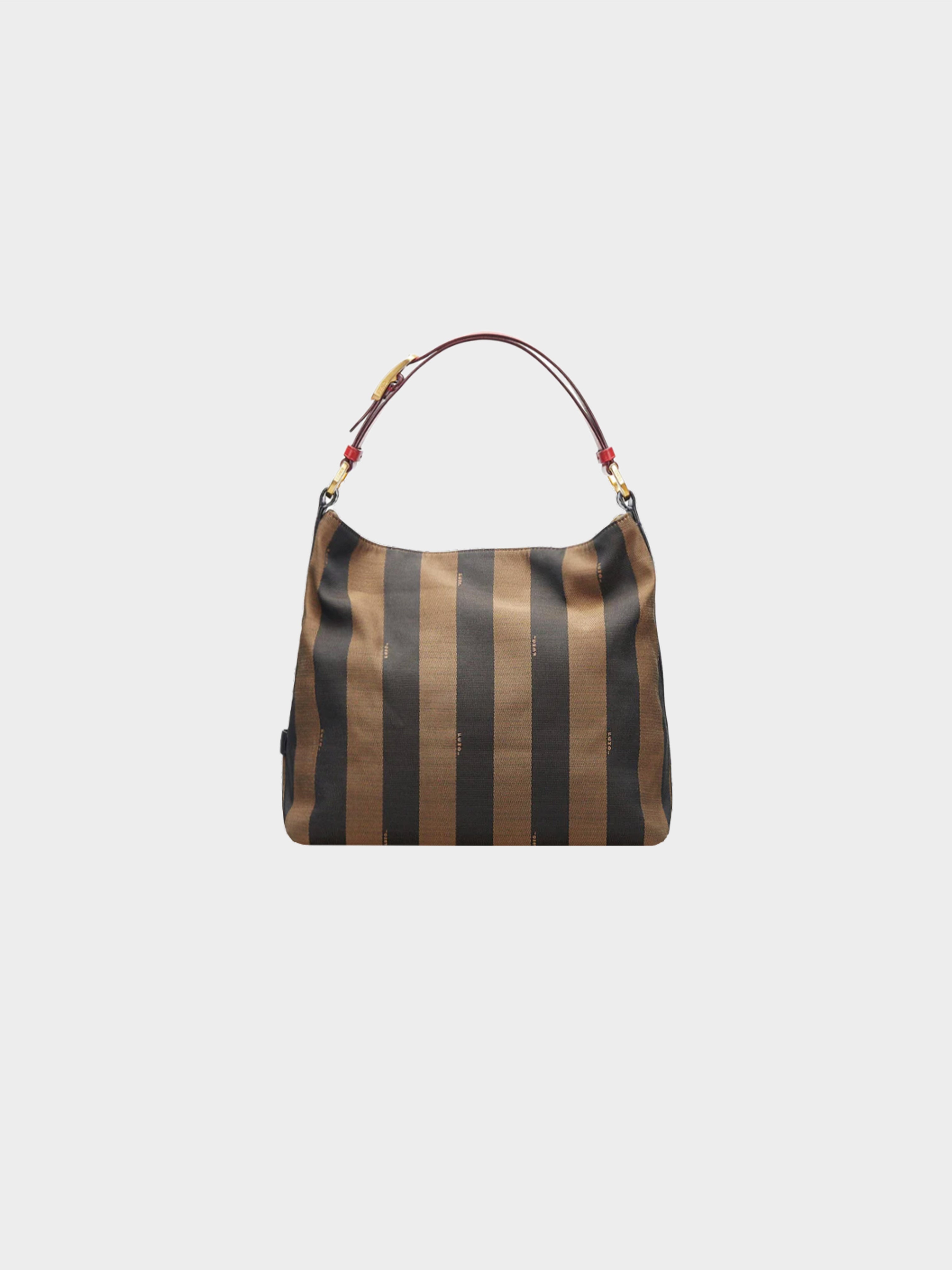 Fendi 1990s Fendi Pequin Stripes Hobo Bag