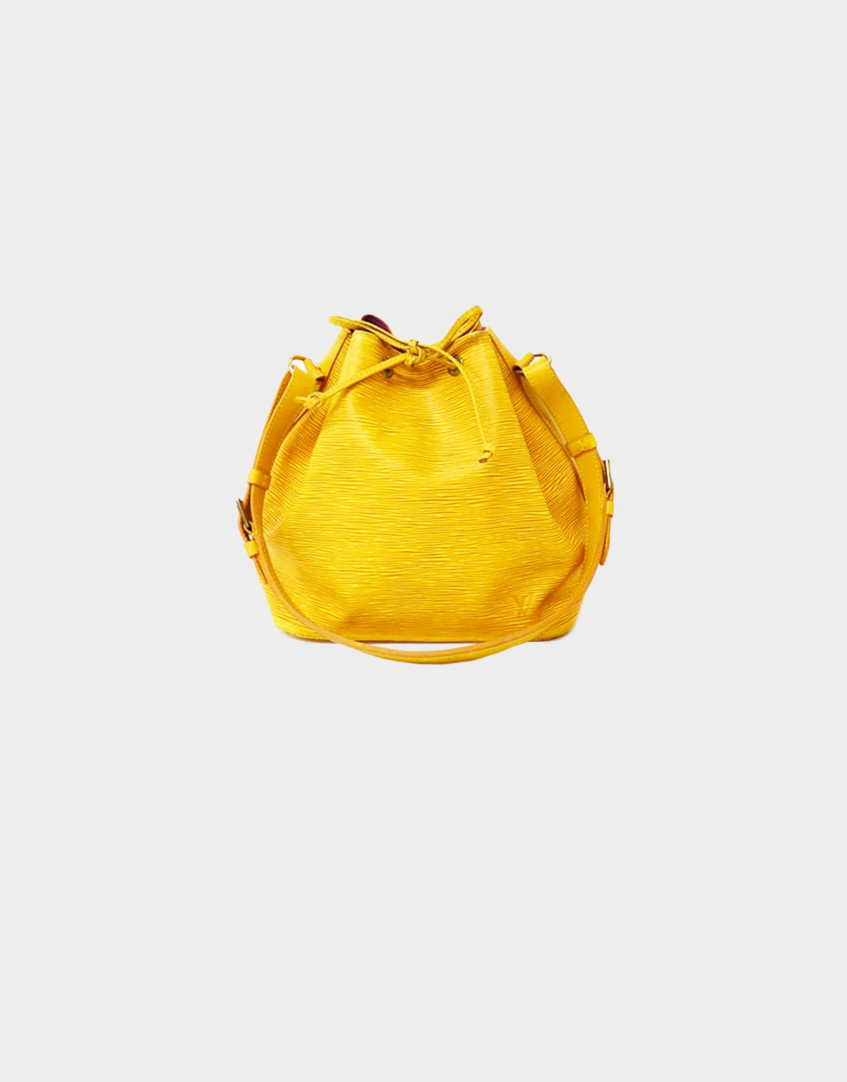 Louis Vuitton Yellow Epi Leather Petit Noe Bag Louis Vuitton