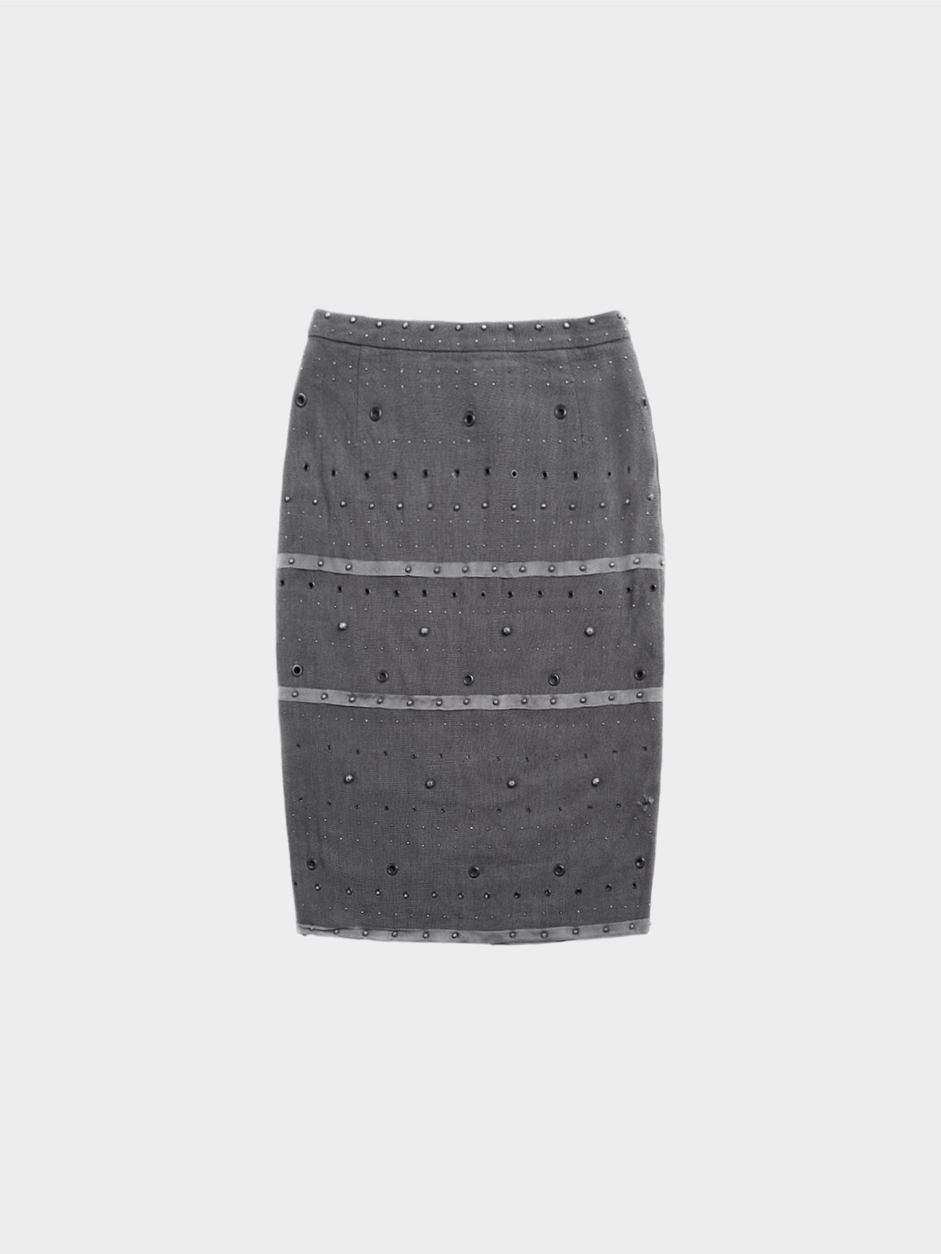 Prada FW 1999 Studded Skirt