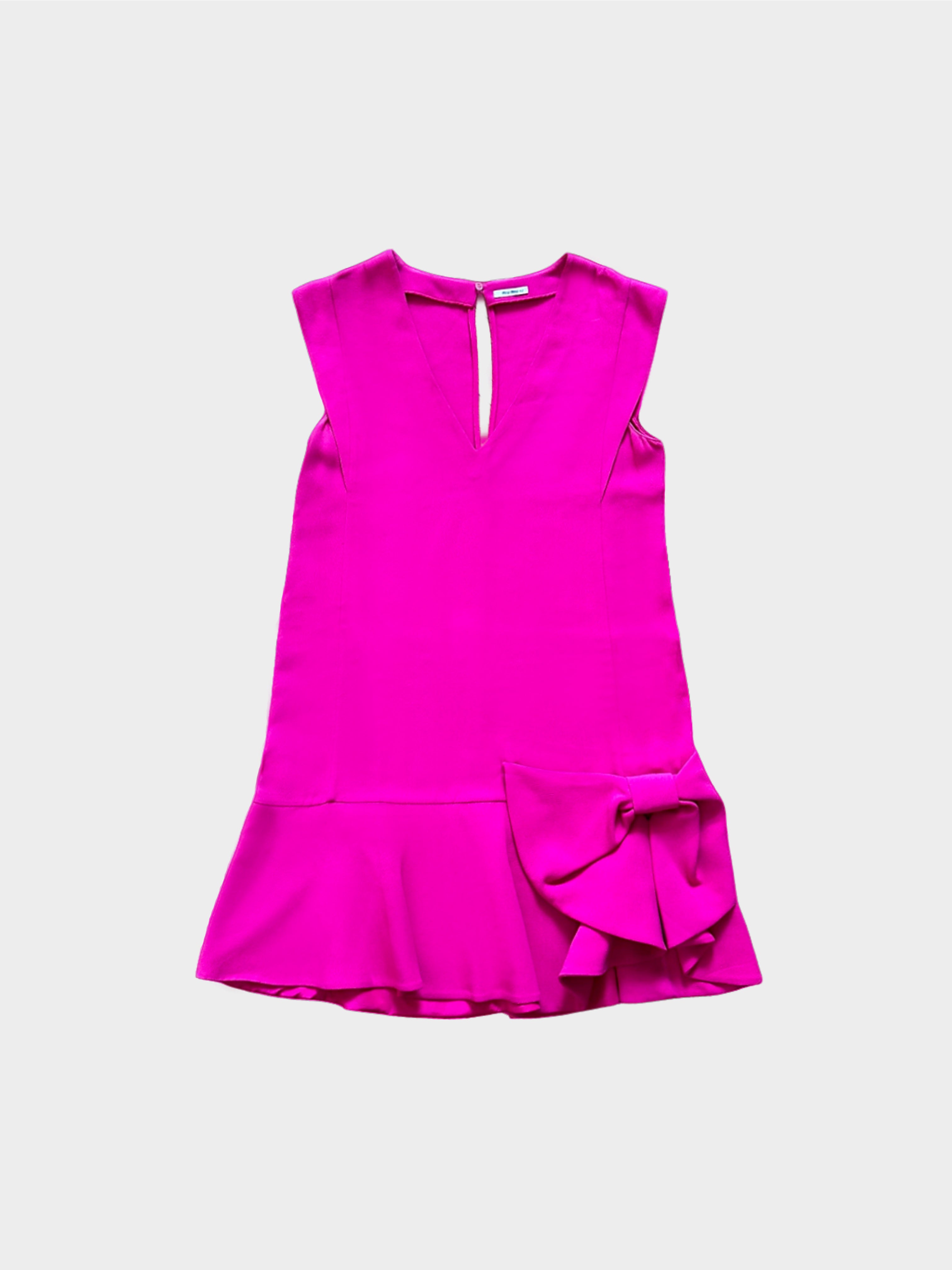 Miu Miu, Dresses, Miu Miu Pink Ruffle Bow Dress