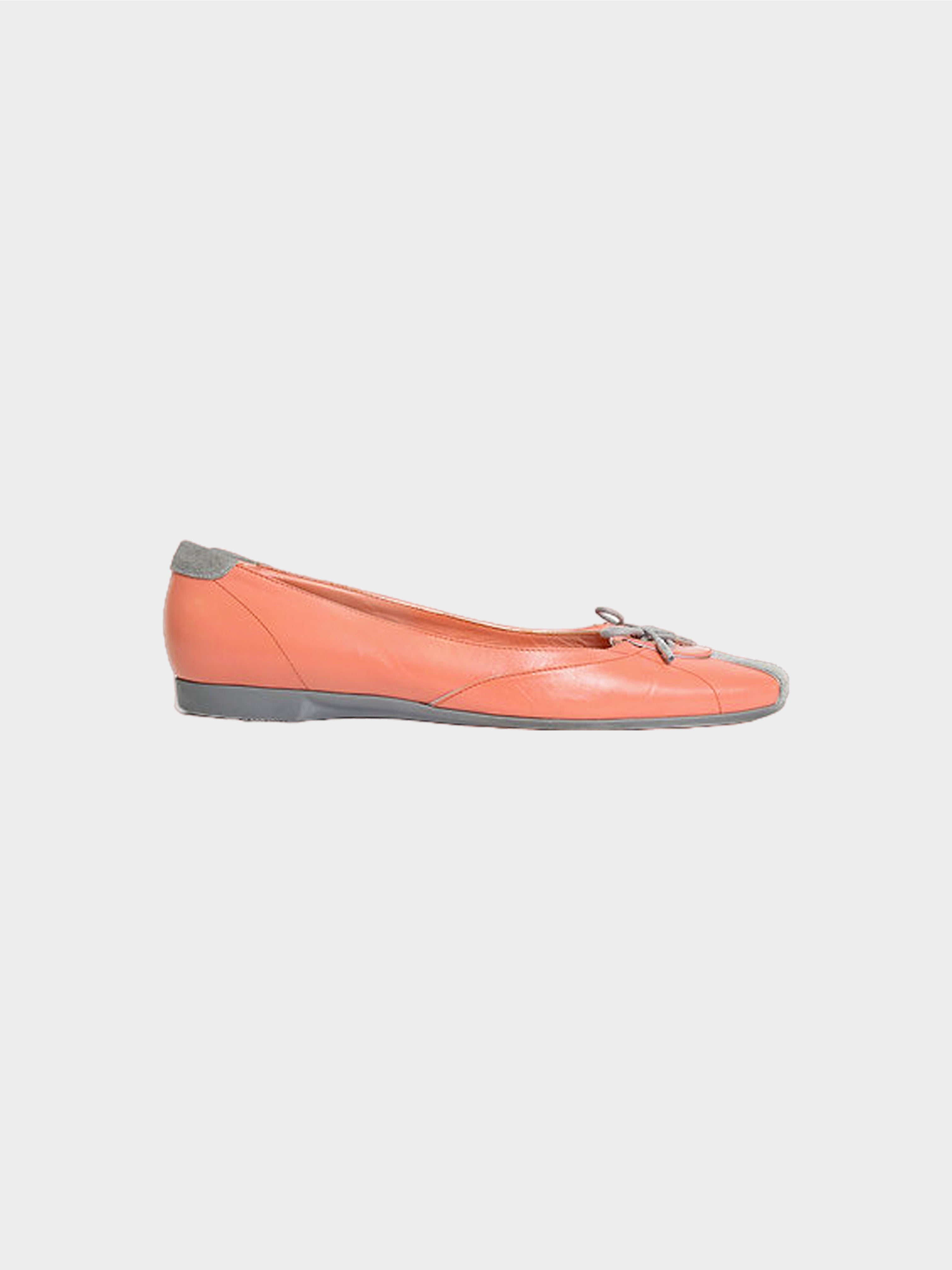 Prada 1990s Pink Sport Style Flats