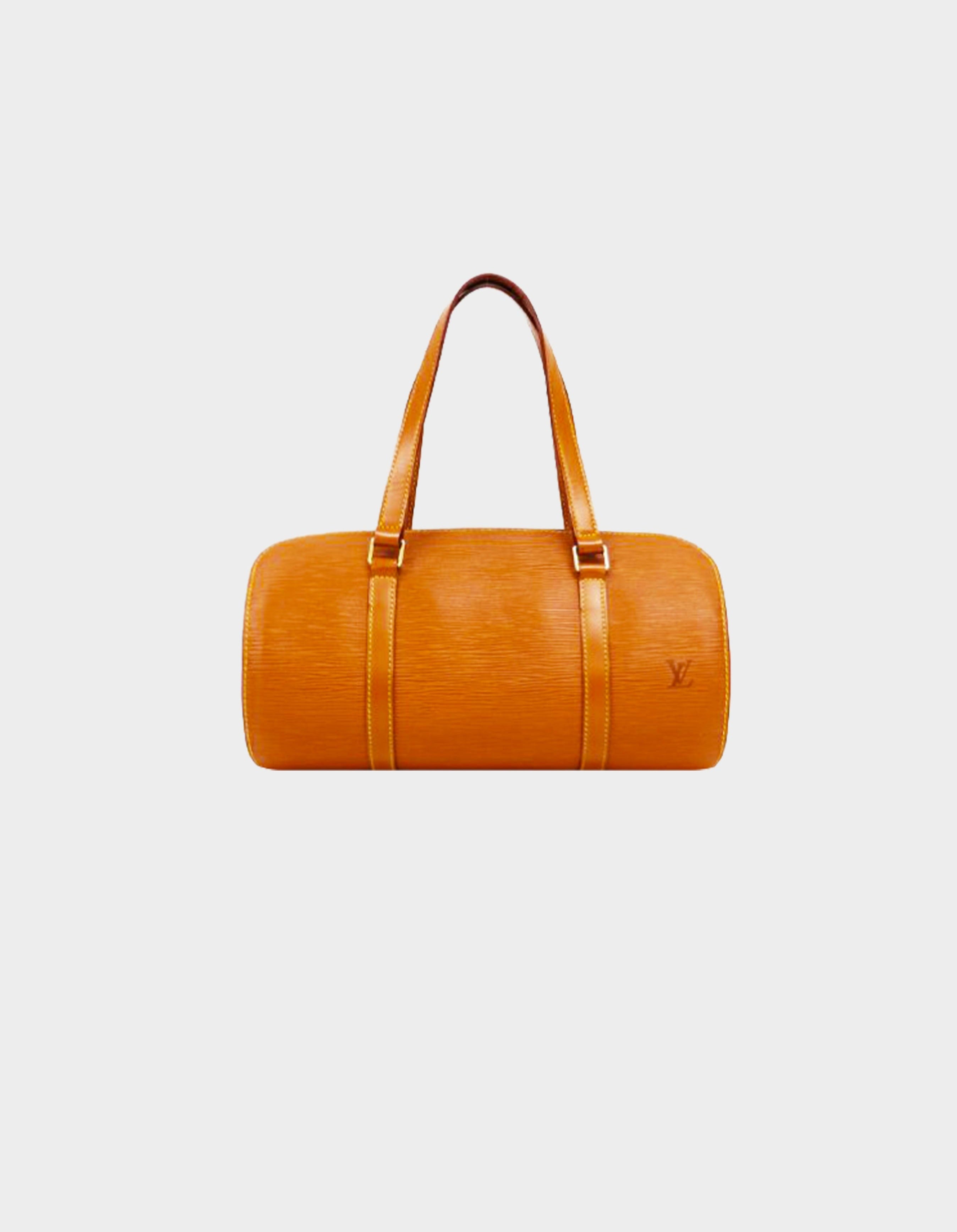 Louis Vuitton 2000s Brown Epi Leather Briefcase Clutch · INTO