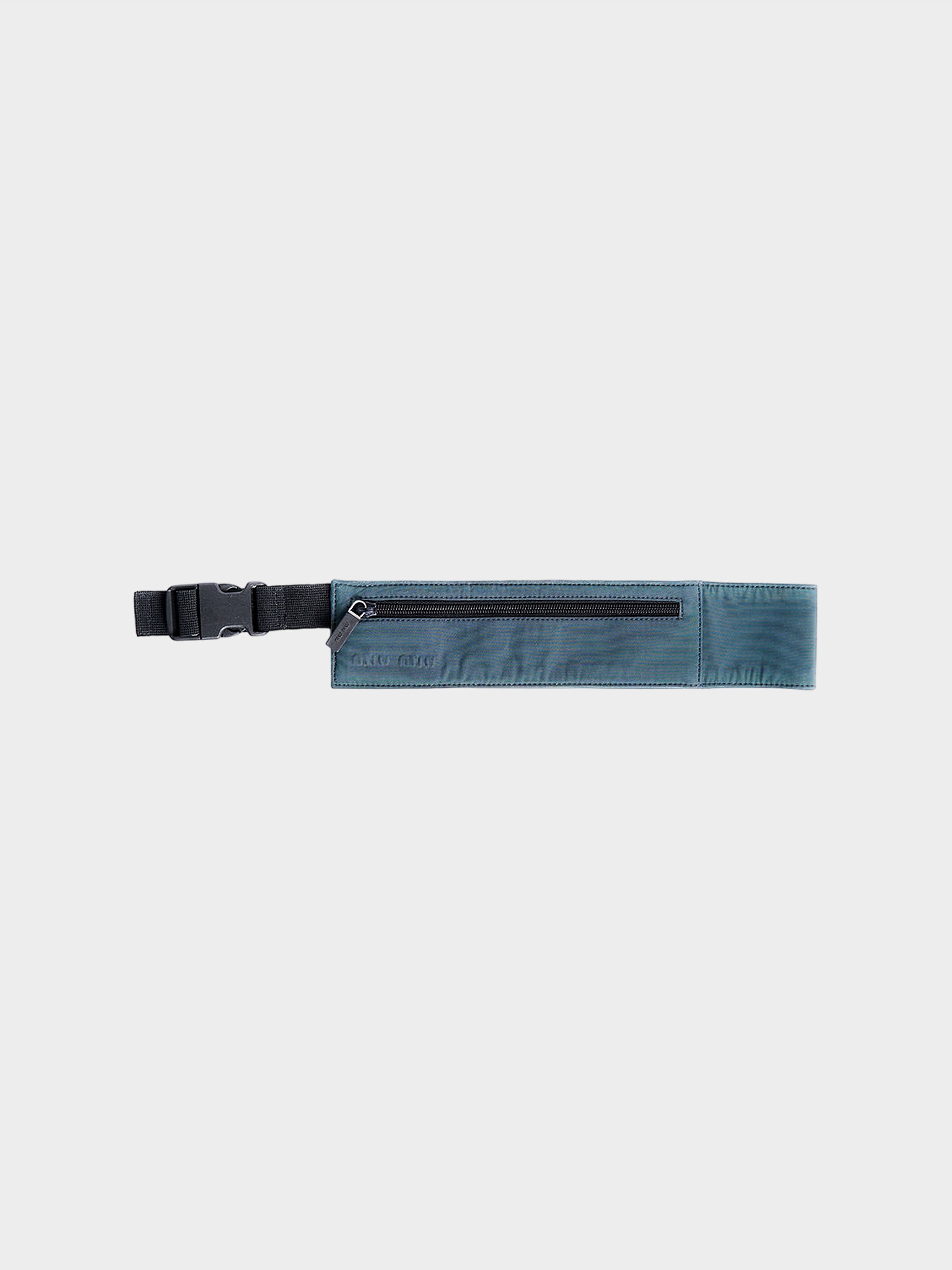 Miu Miu SS 1999 Blue Neoprene Belt Bag