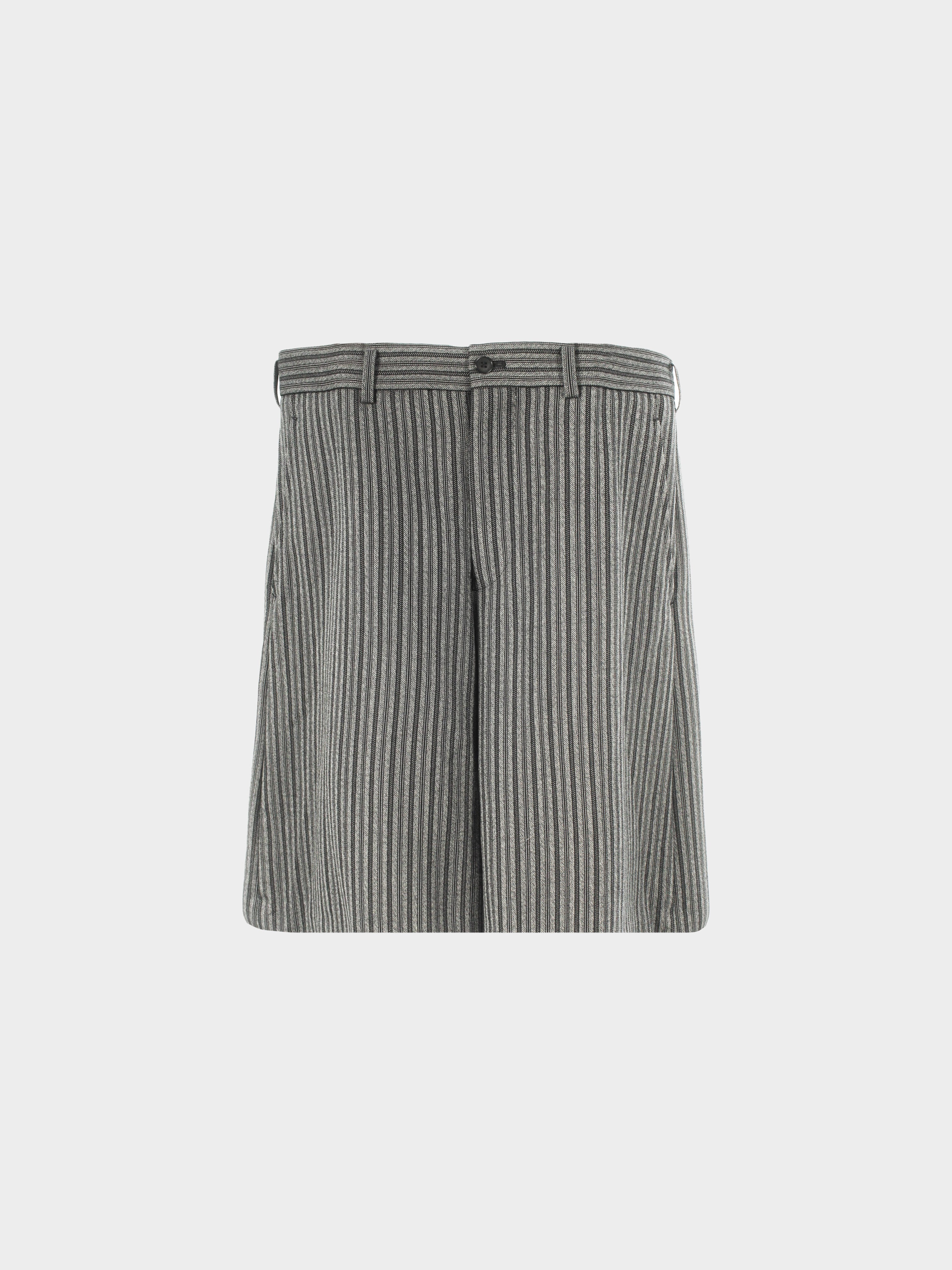 Comme des Garçons Homme FW 2012 Pinstripe Grey Shorts