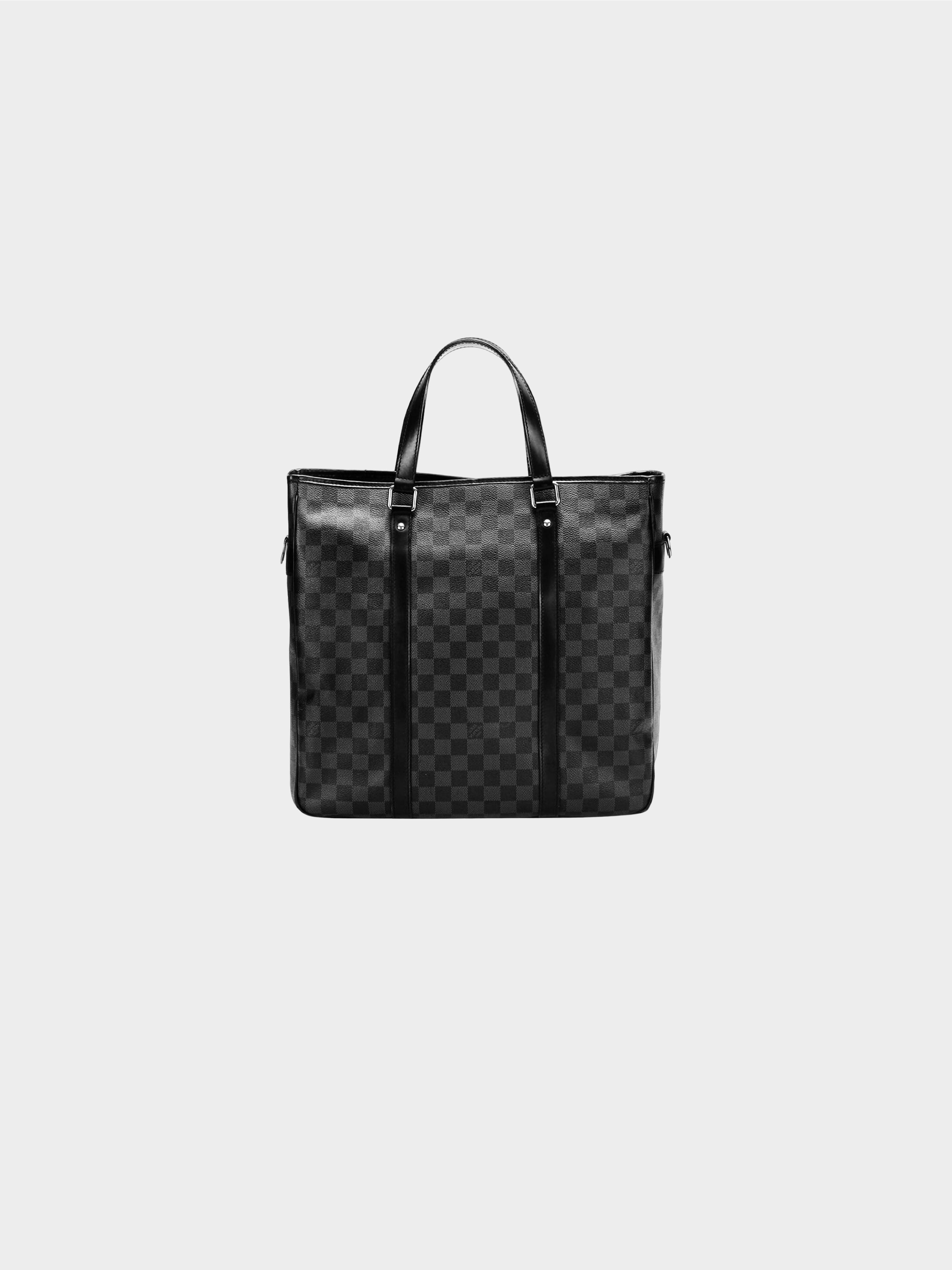 Louis Vuitton 2008 Graphite Damier Tadao Tote Bag