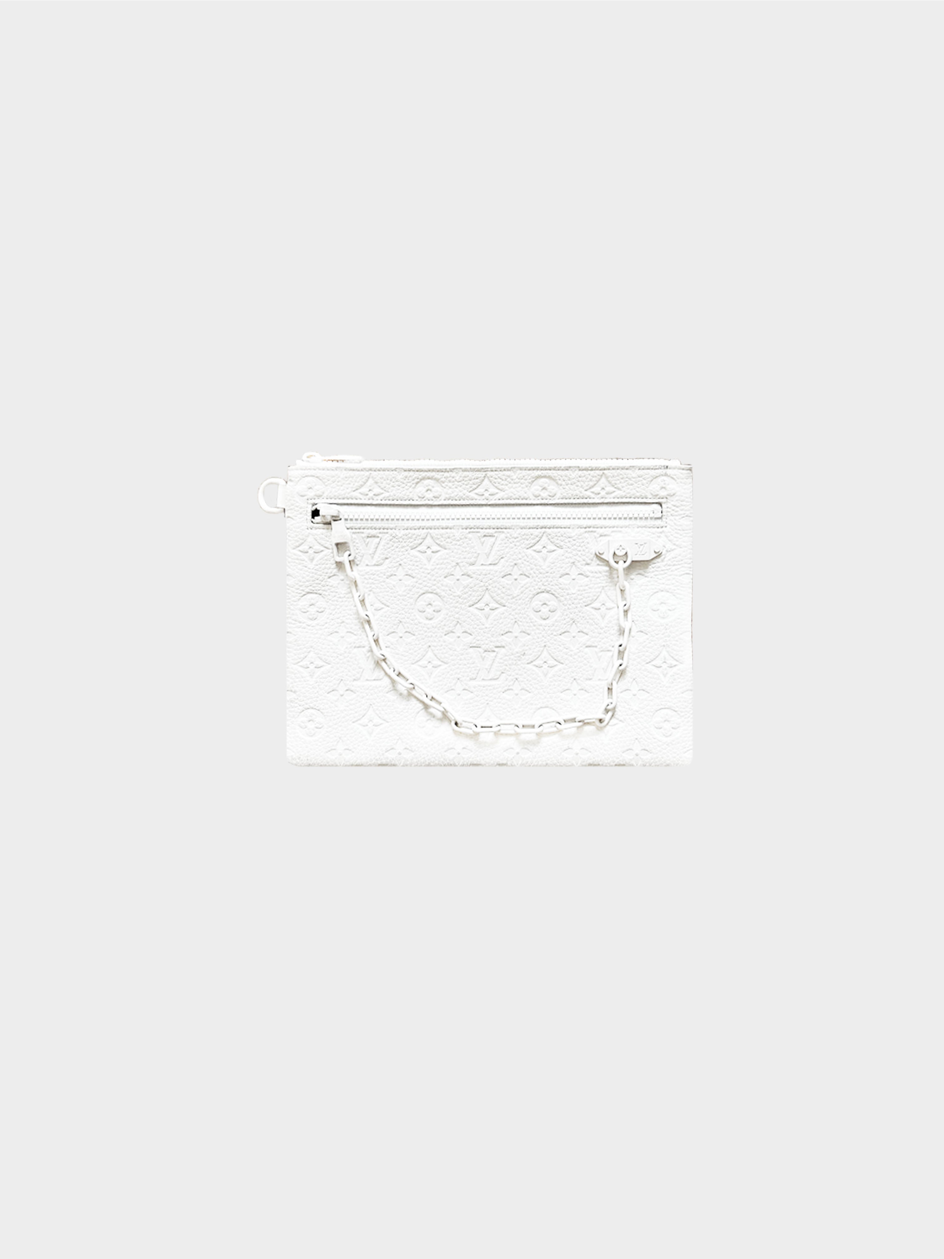 Louis Vuitton 2000s Ivory Resin Chain Bracelet · INTO