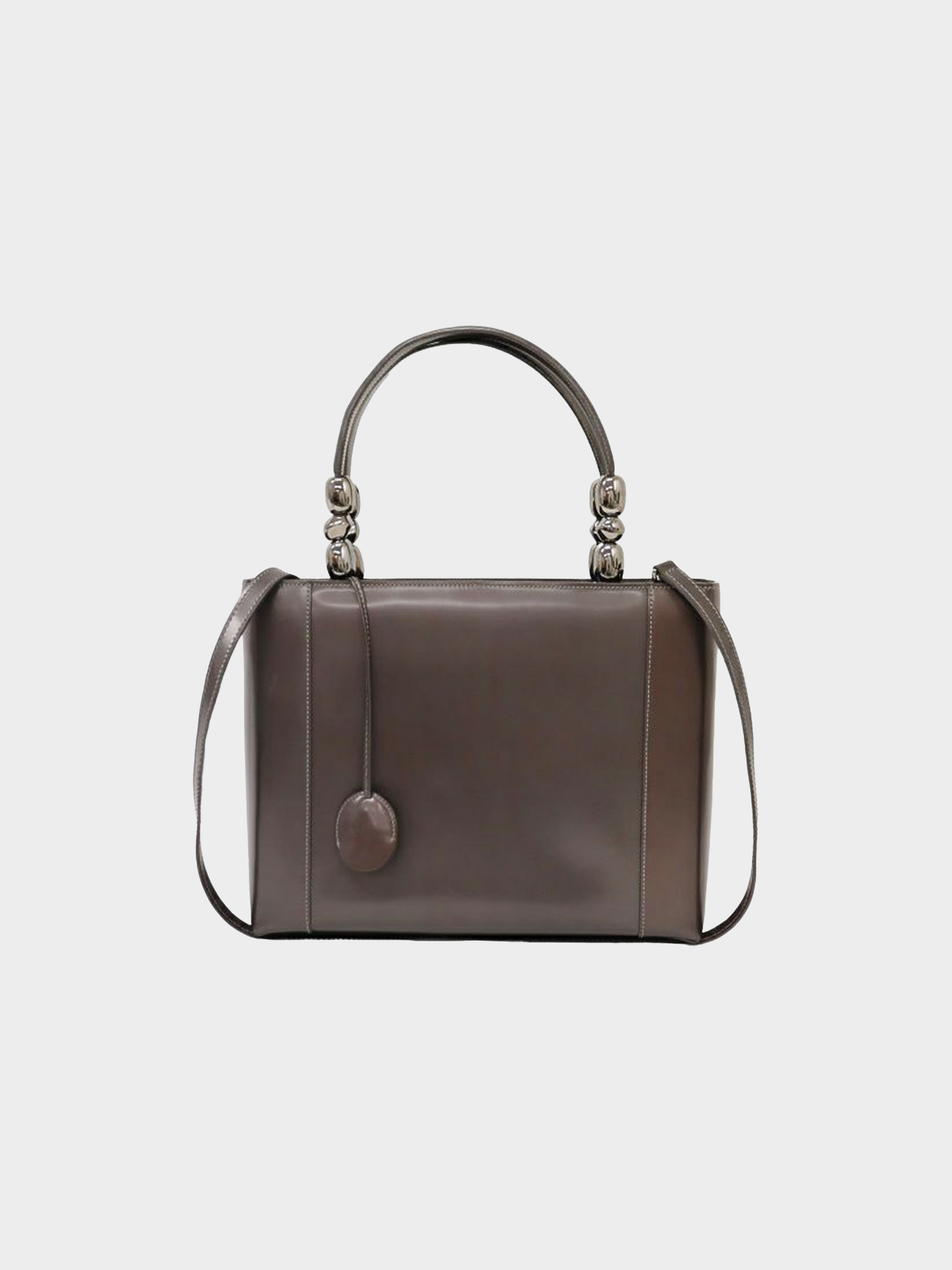 Christian Dior 2000s Two-Way Leather Hand Bag