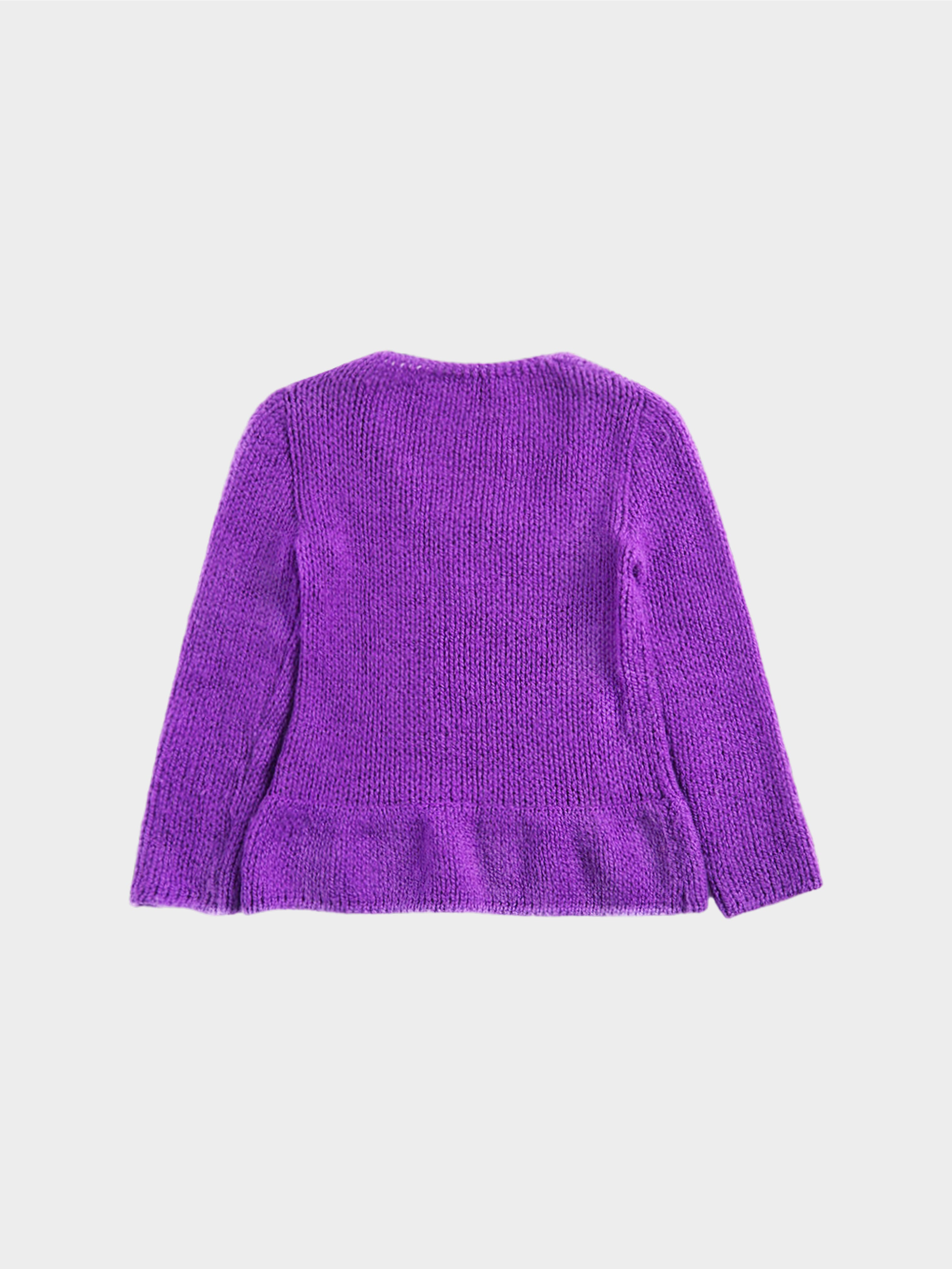 Miu Miu FW 1999 Purple Knit Sweater