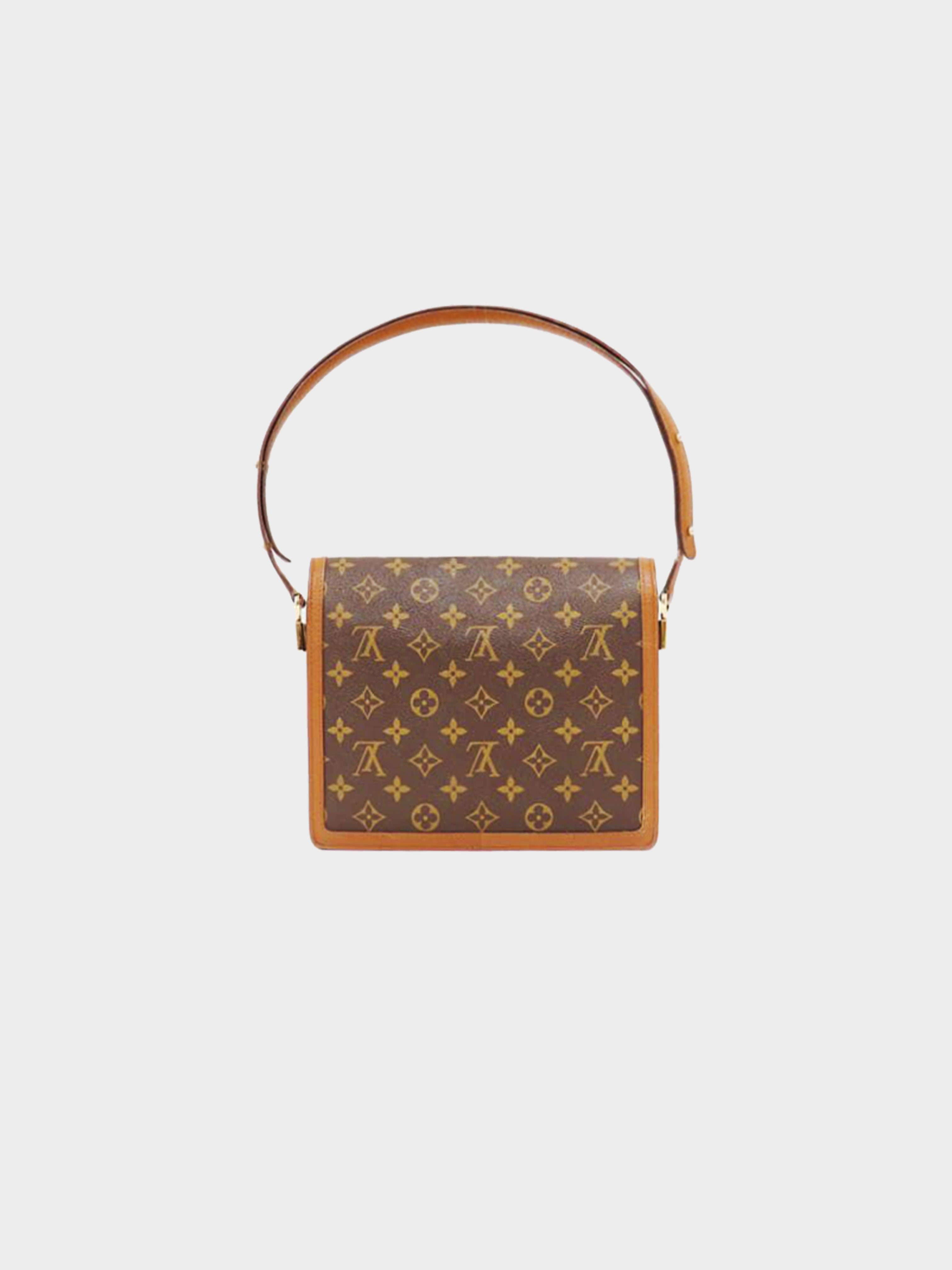 Louis Vuitton Louis Vuitton Recital Monogram Canvas Shoulder Bag