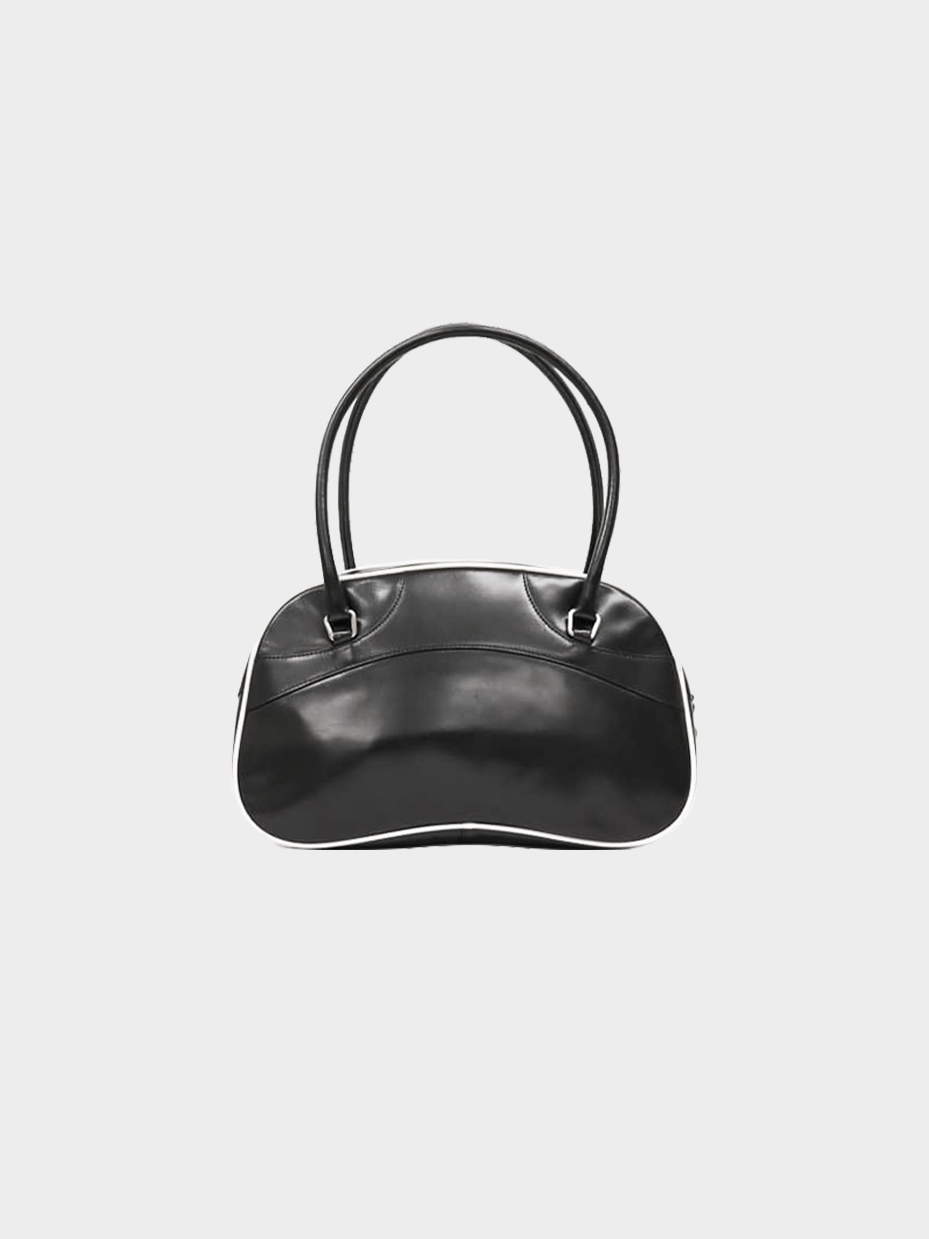 Chloé Small Domed Bowling Bag in Black