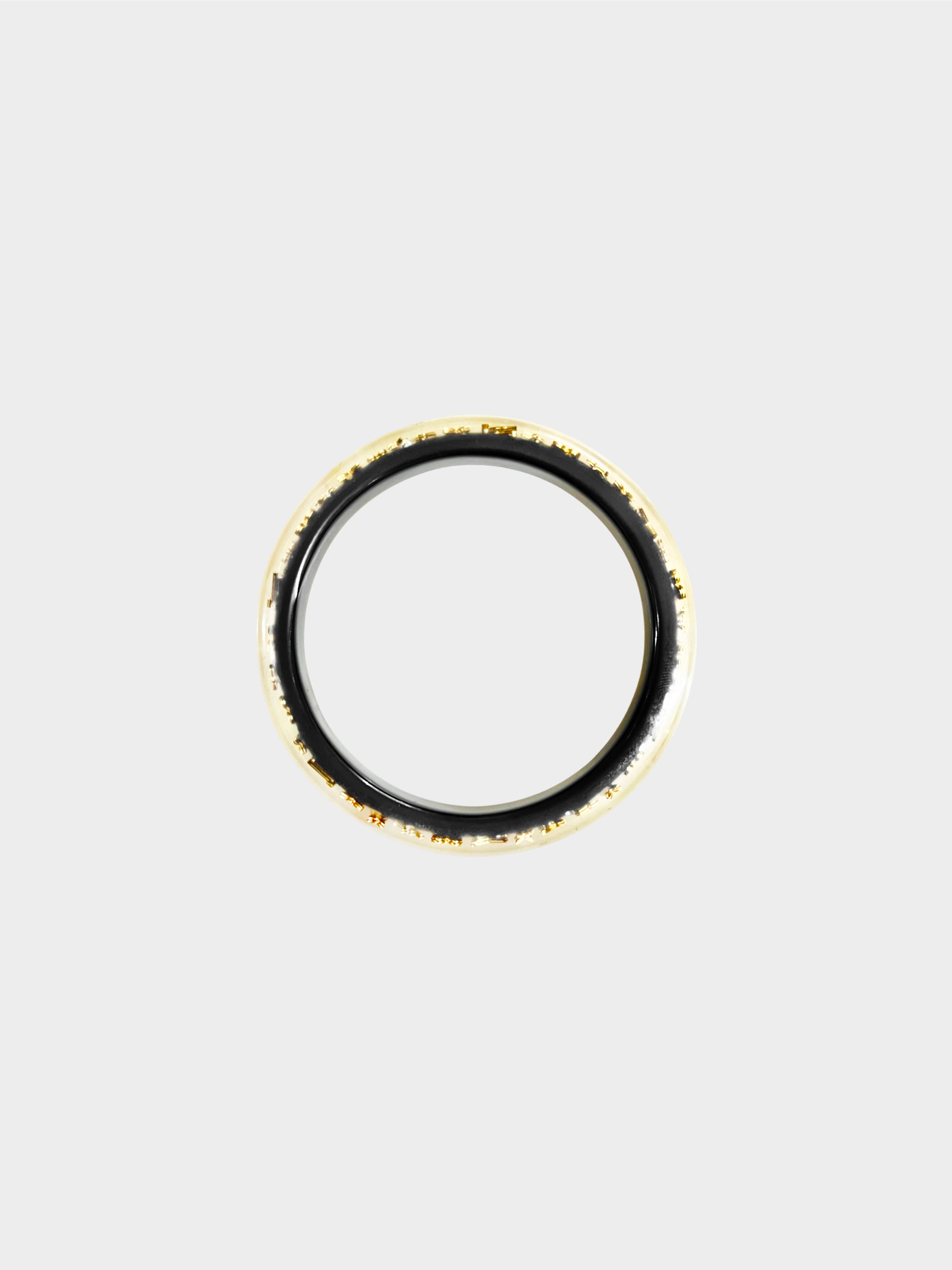 Louis Vuitton 2007 Black Inclusion Bangle