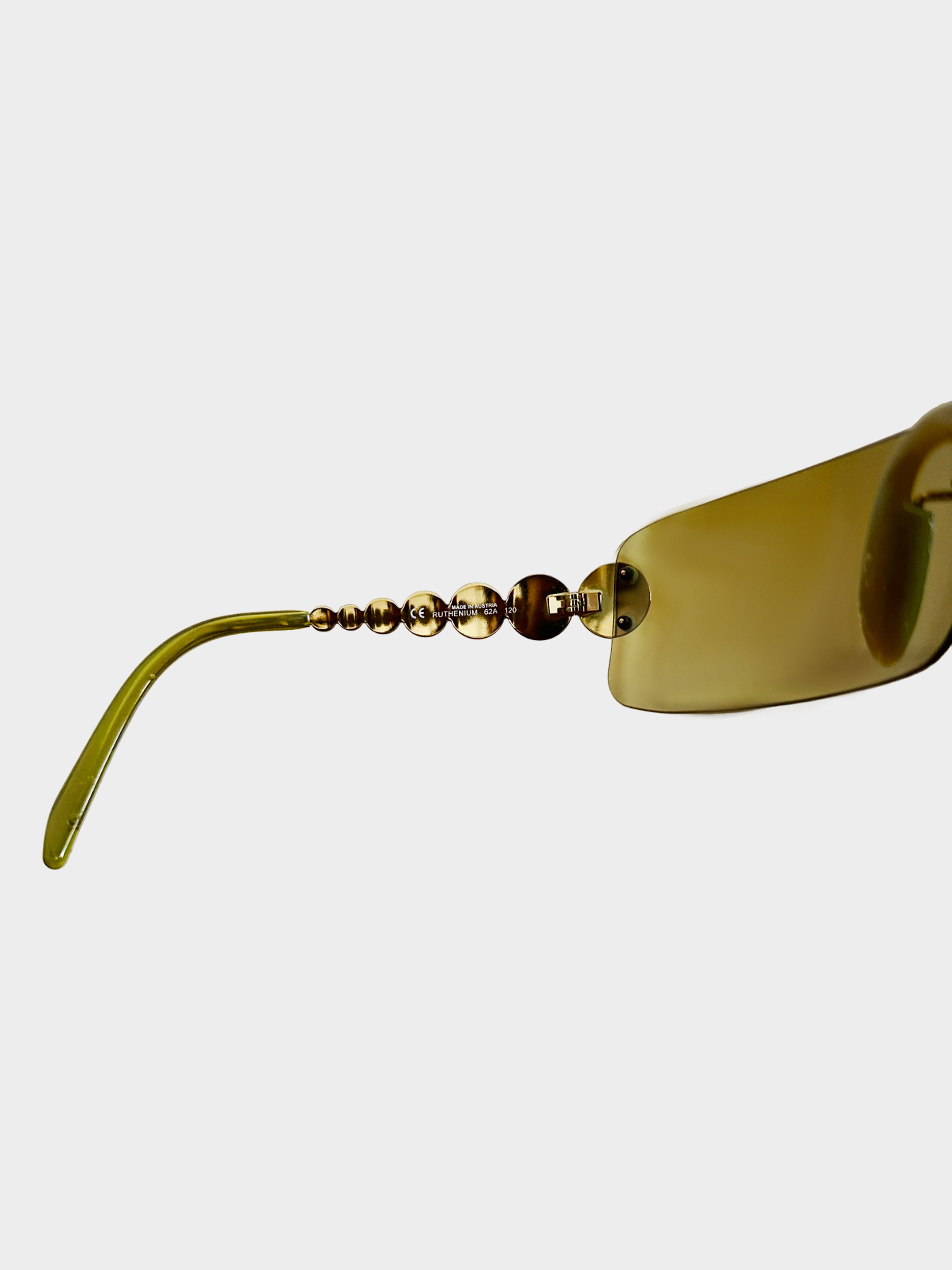 Christian Dior by John Galliano 2000s Rothenium Sunglasses