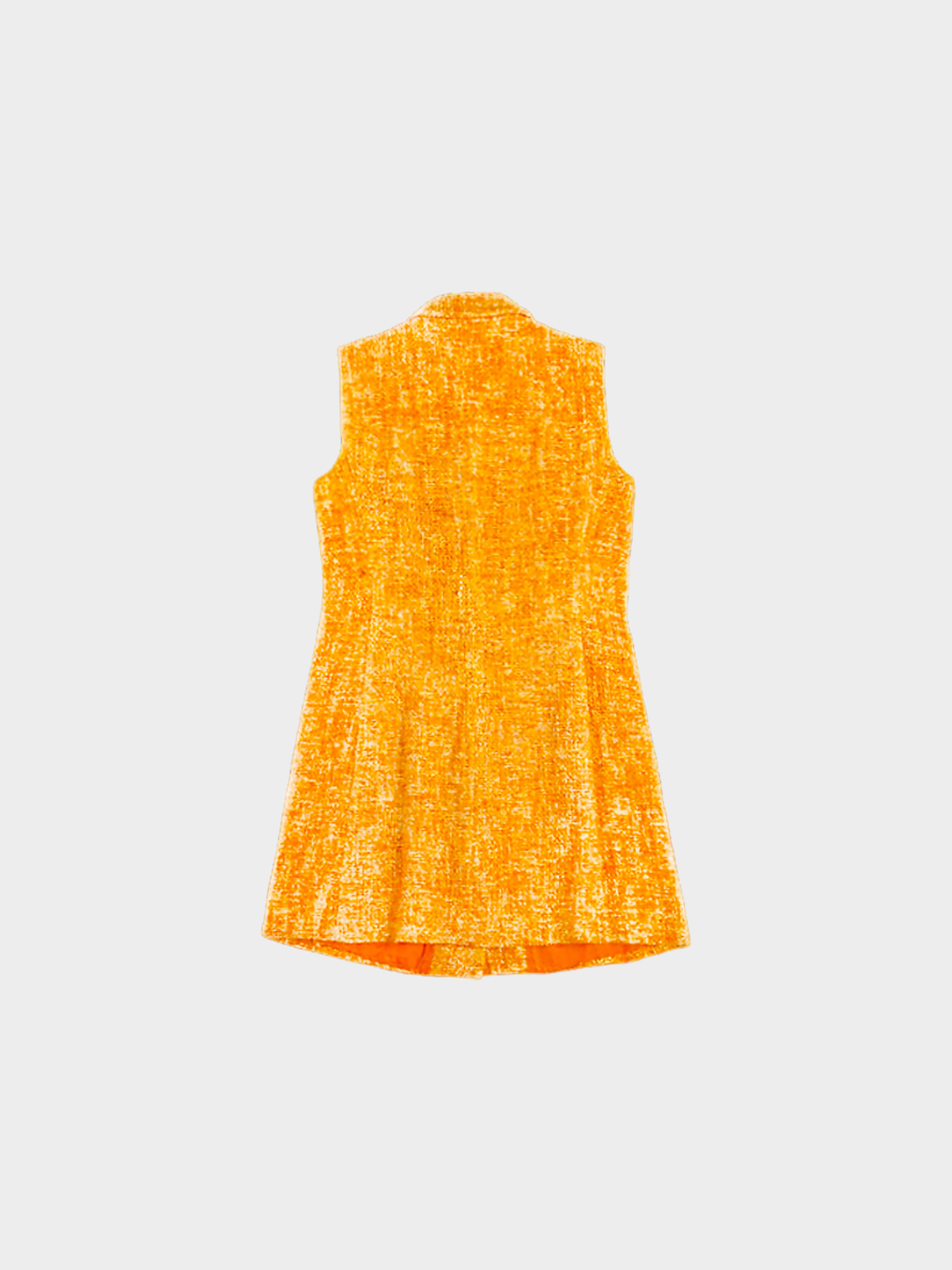 Miu Miu SS 1996 Orange Tweed Dress
