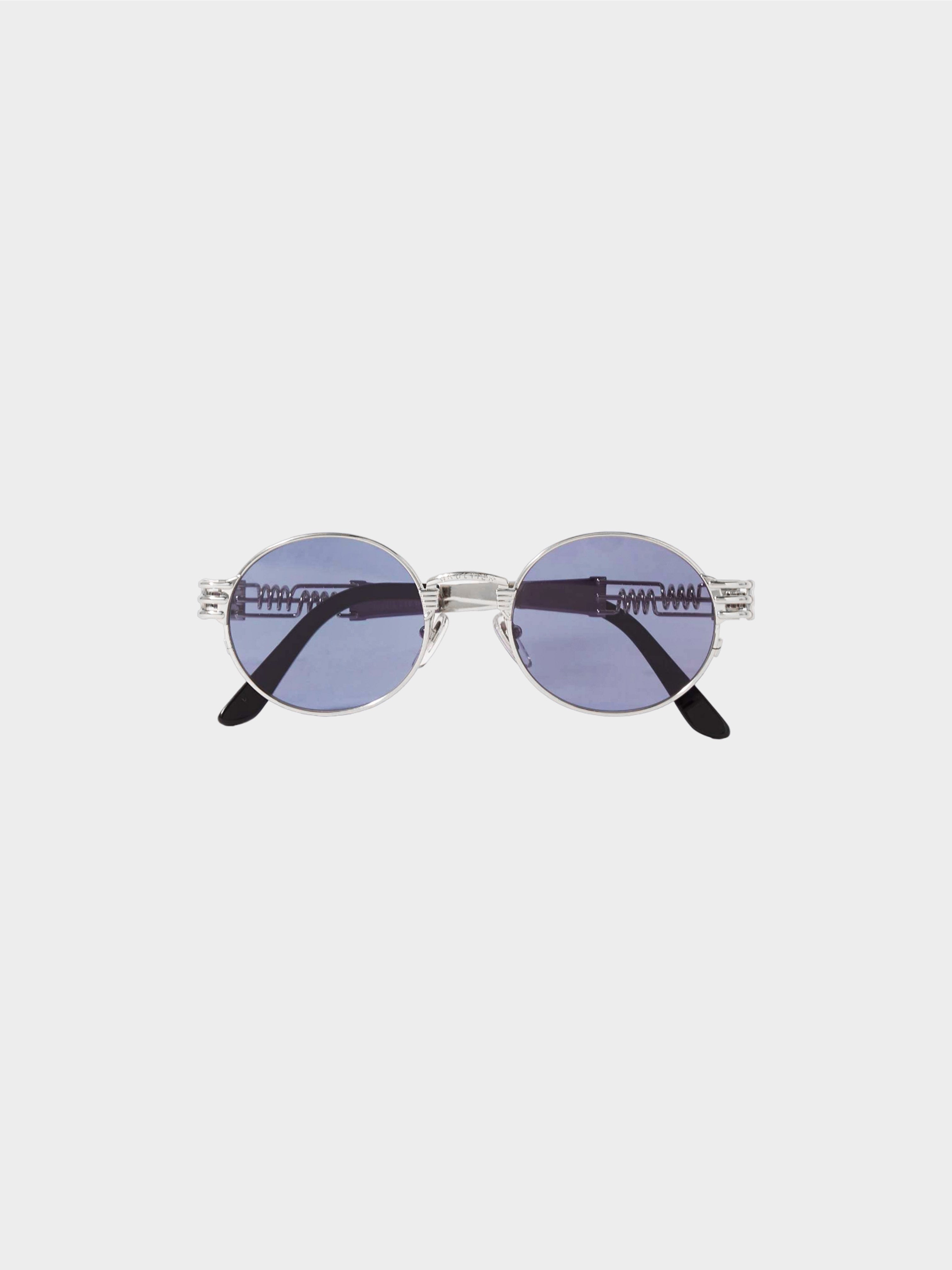 Jean Paul Gaultier 1990s Limited Edition KB9 Spring Frame Sunglasses