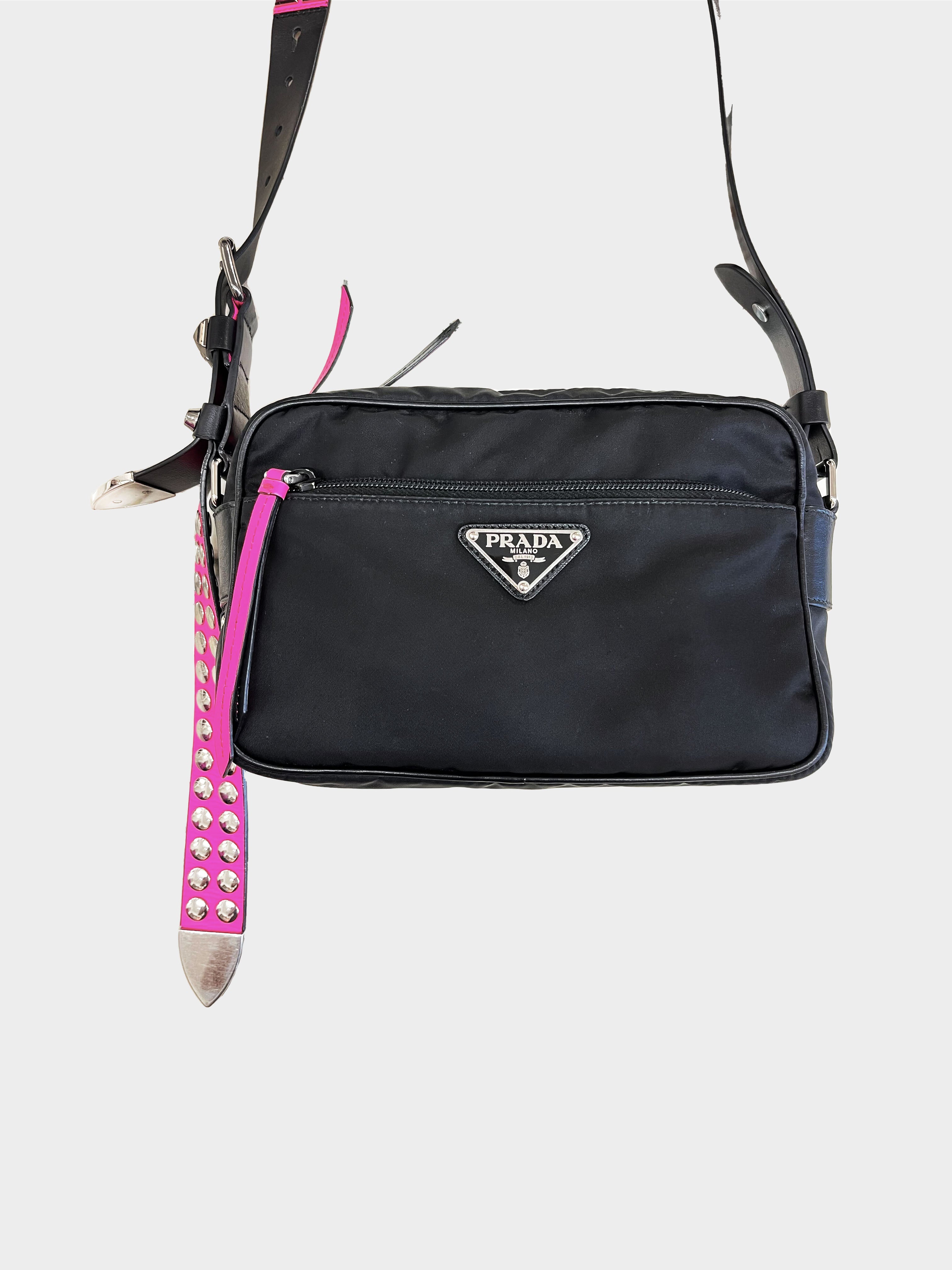 Prada Crossbody Bag Nylon Black