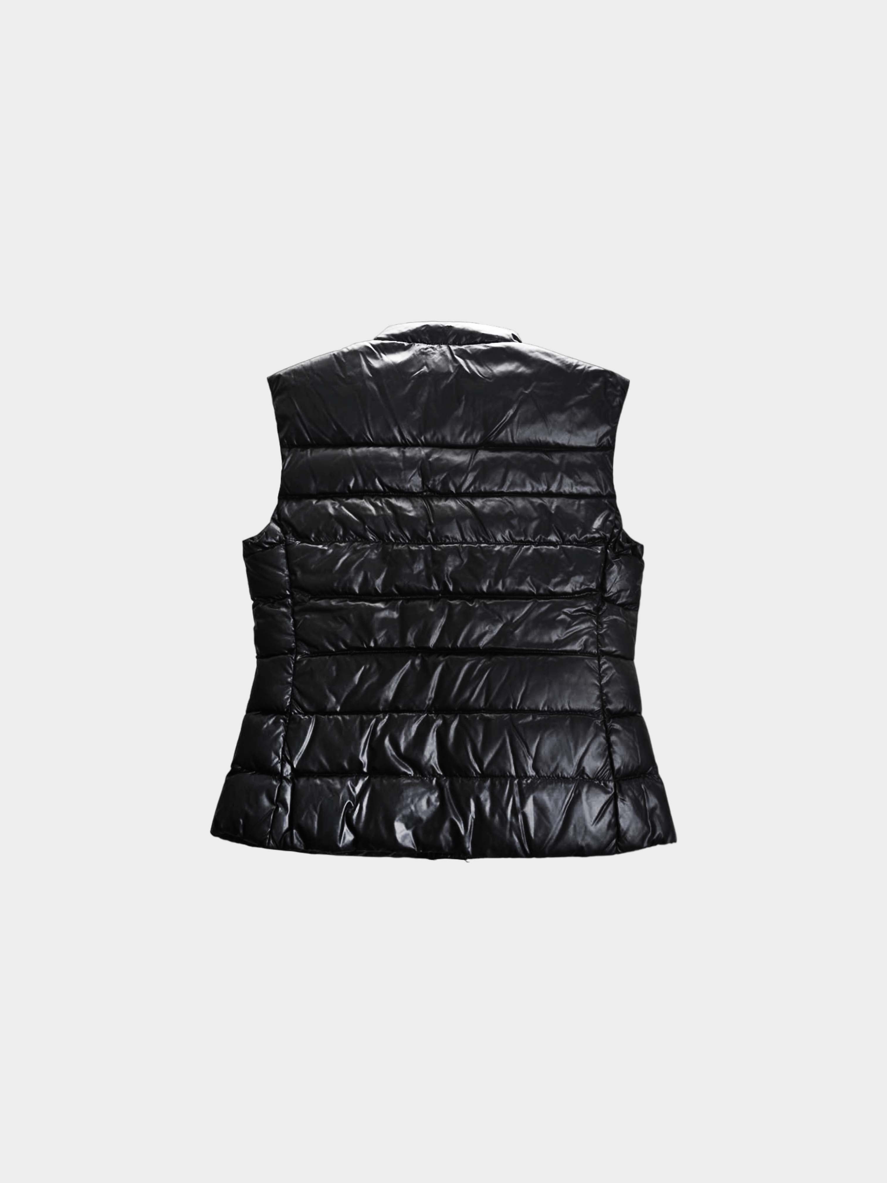 Prada Sport 2000s Black Nylon Gabardine Padded Vest