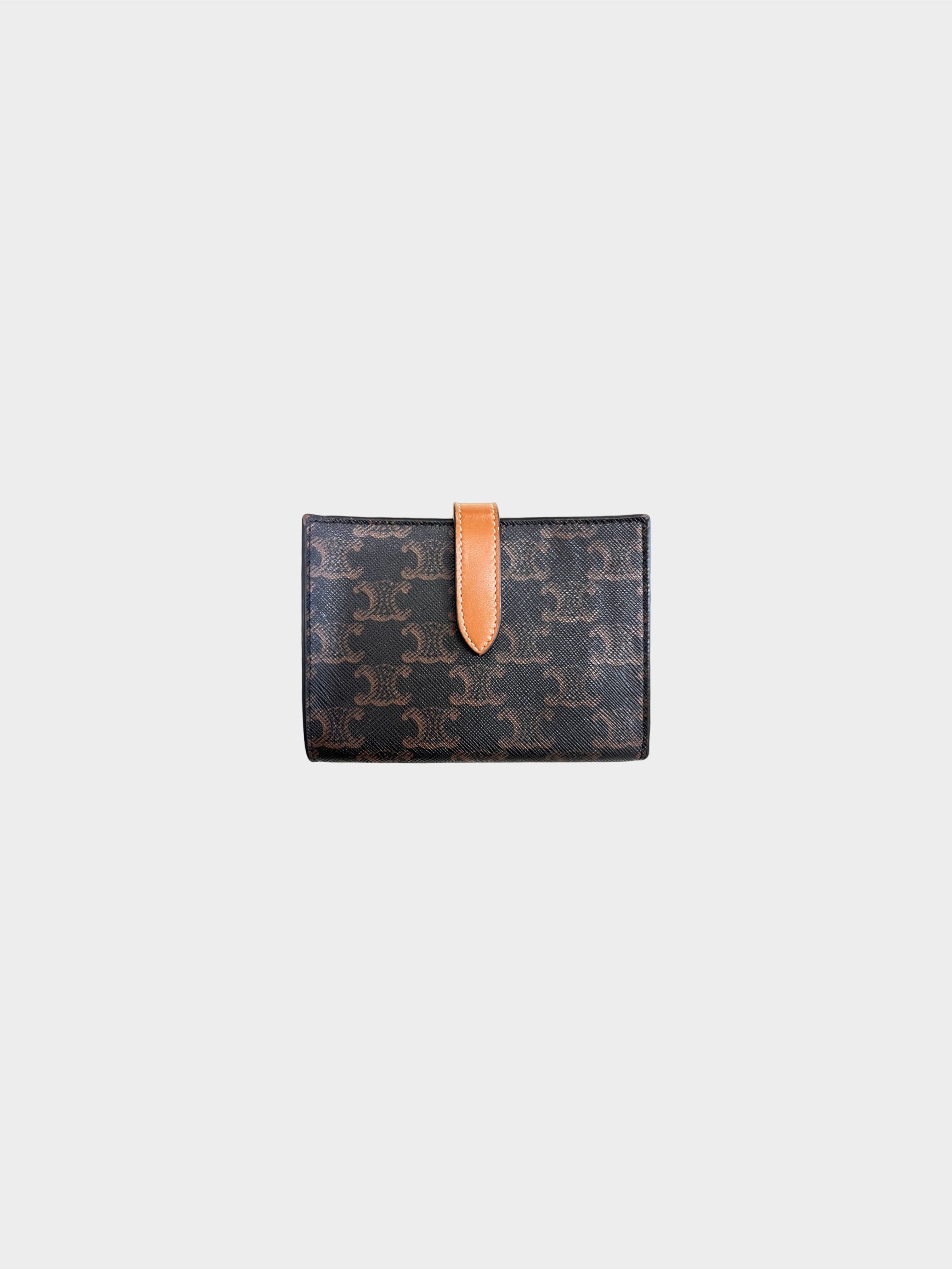 Celine 2021 Triomphe Canvas Wallet