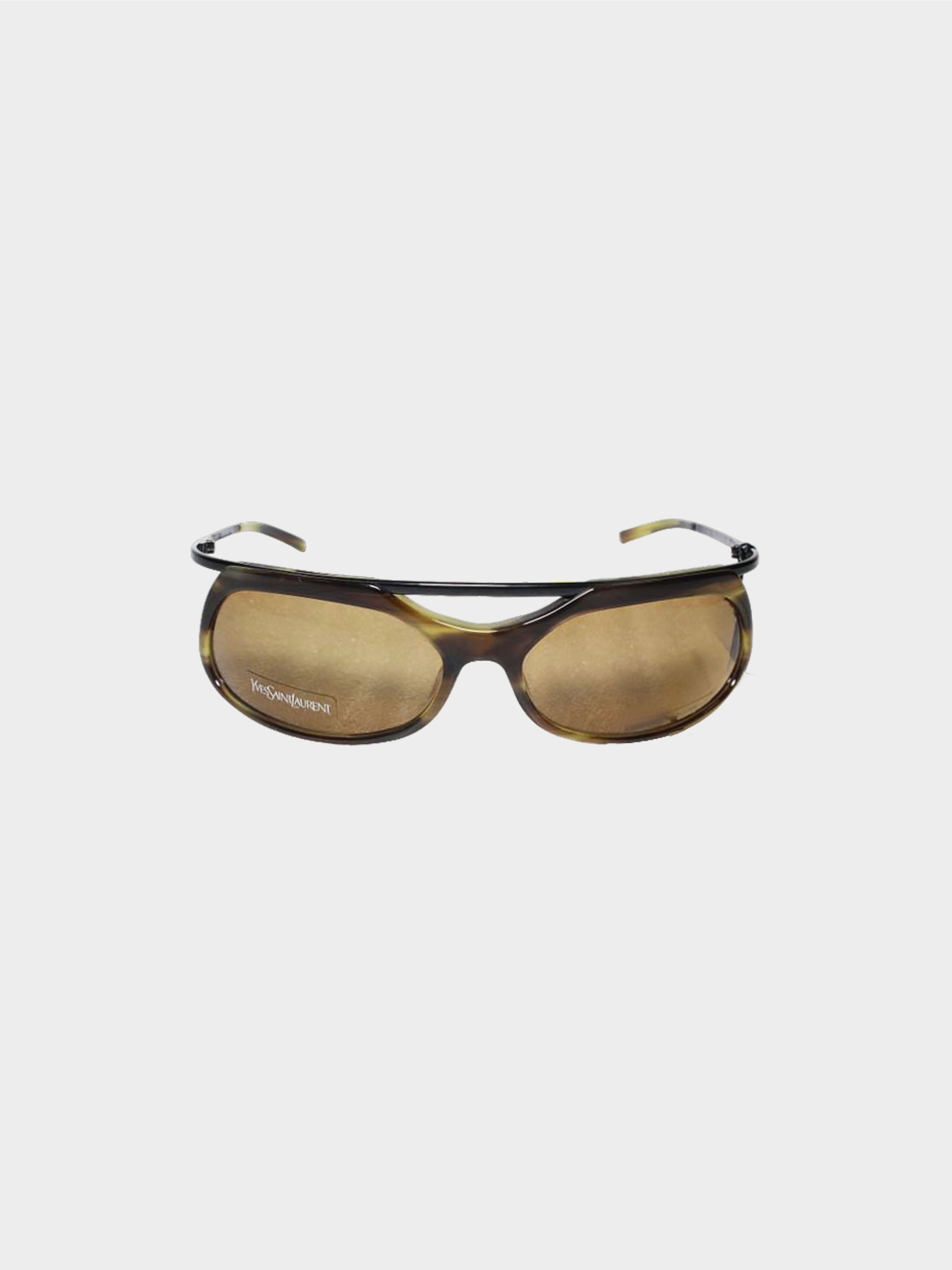 Yves Saint Laurent 2017 Tortoise Oval Sunglasses