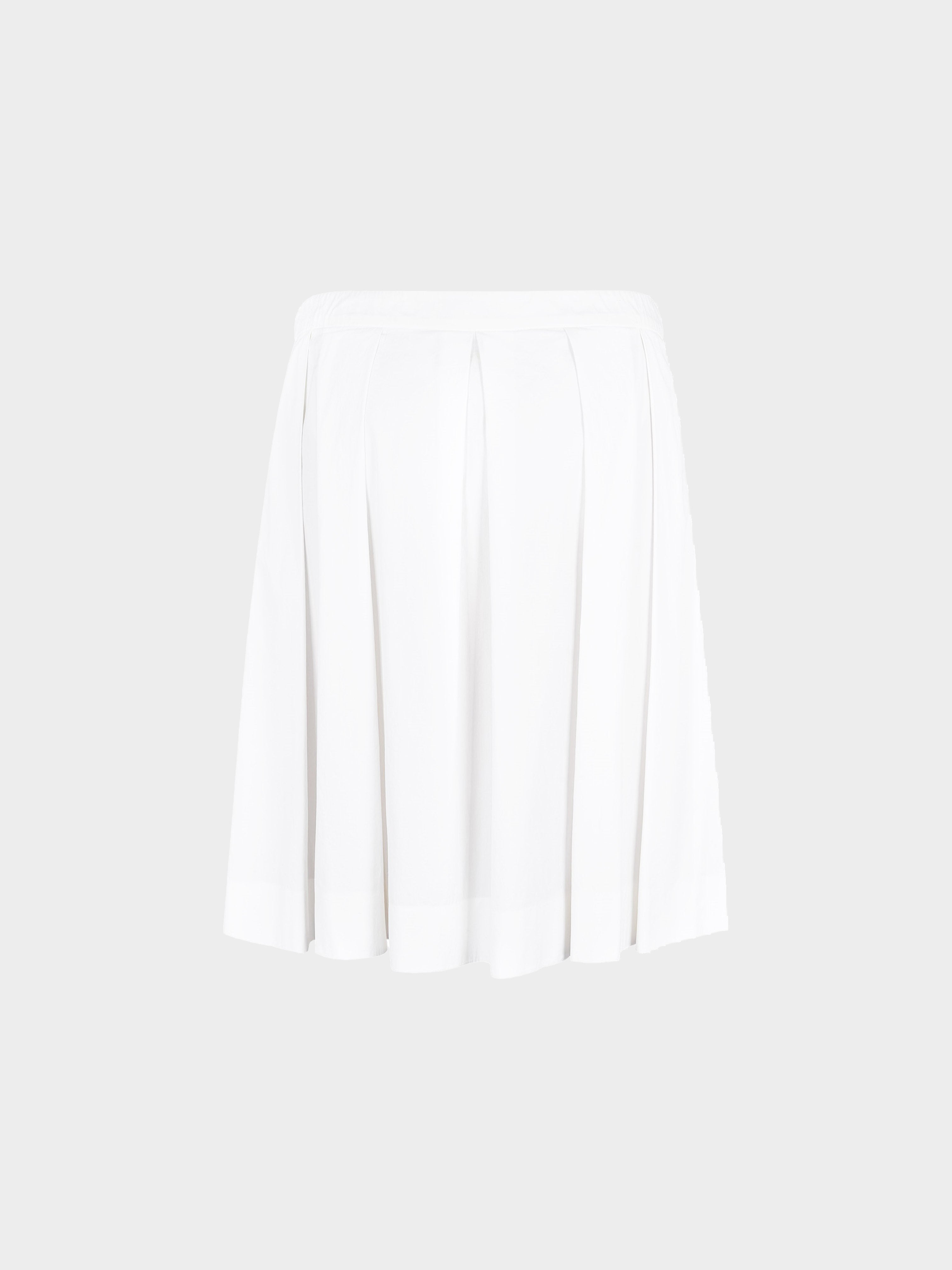 Moschino Cheap and Chic 2010s White Spray Paint Skirt