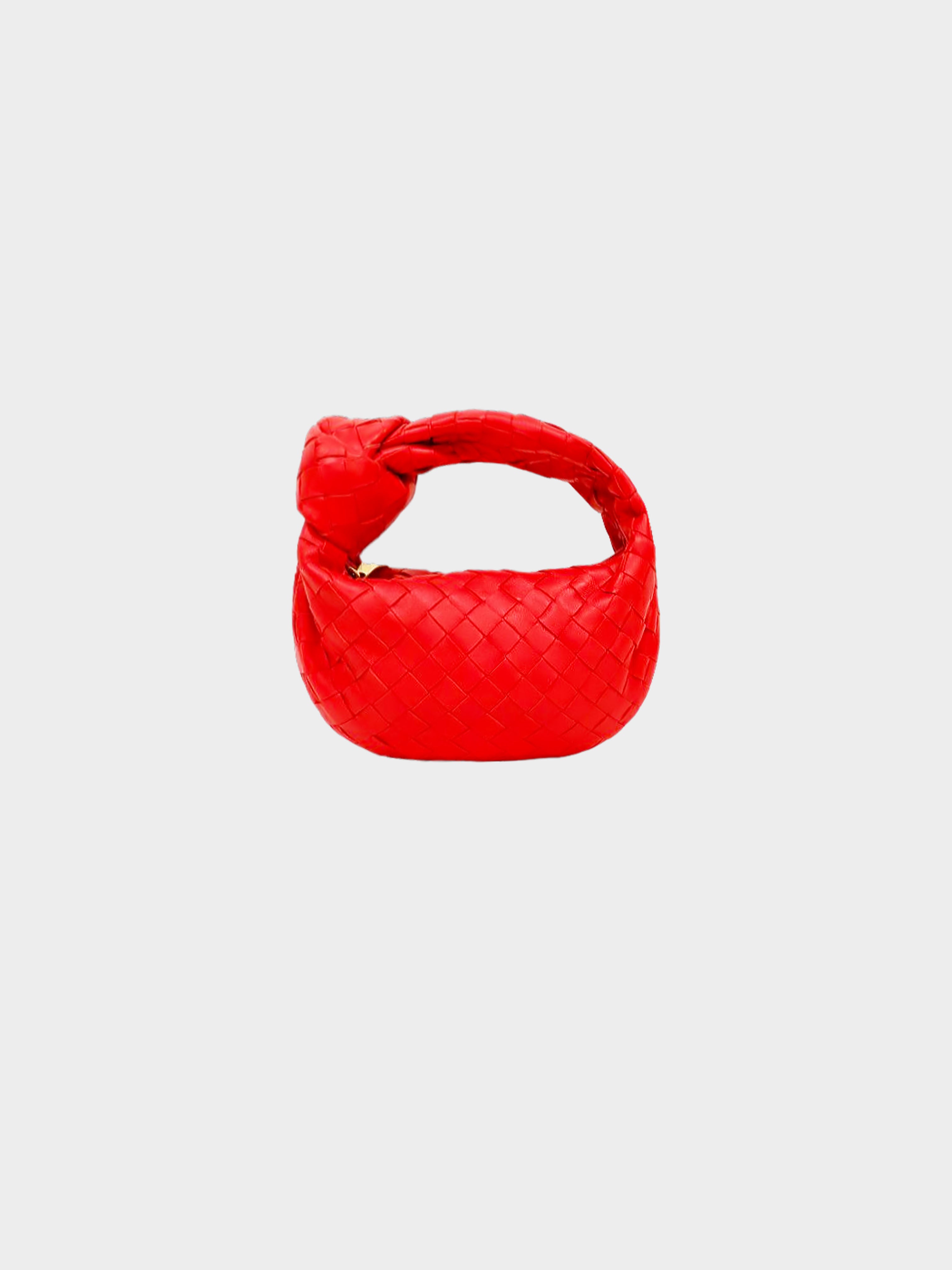 Bottega Veneta 2020s Red Mini Jodie Bag