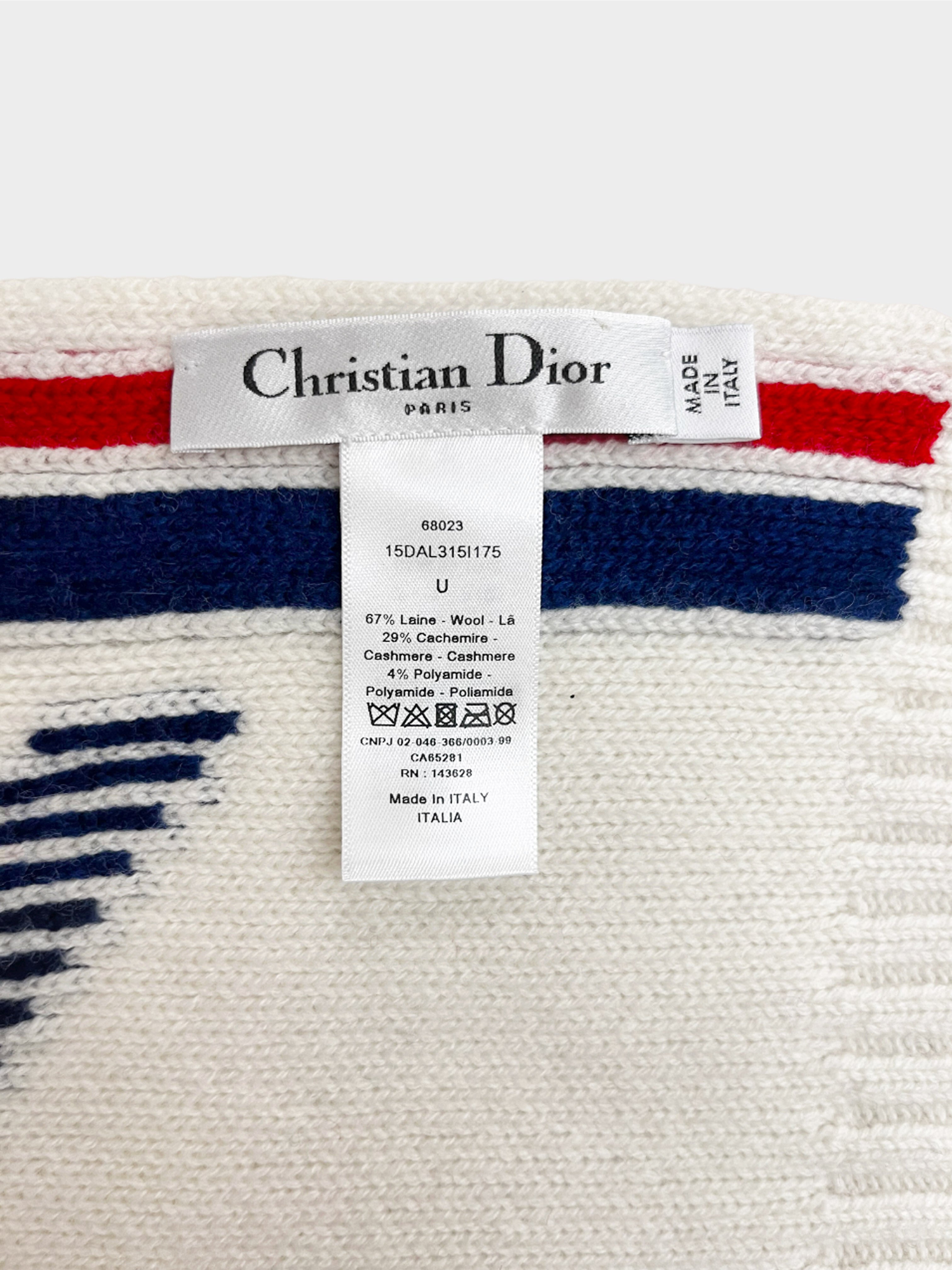 Christian Dior 2021 DiorAlps Star Scarf