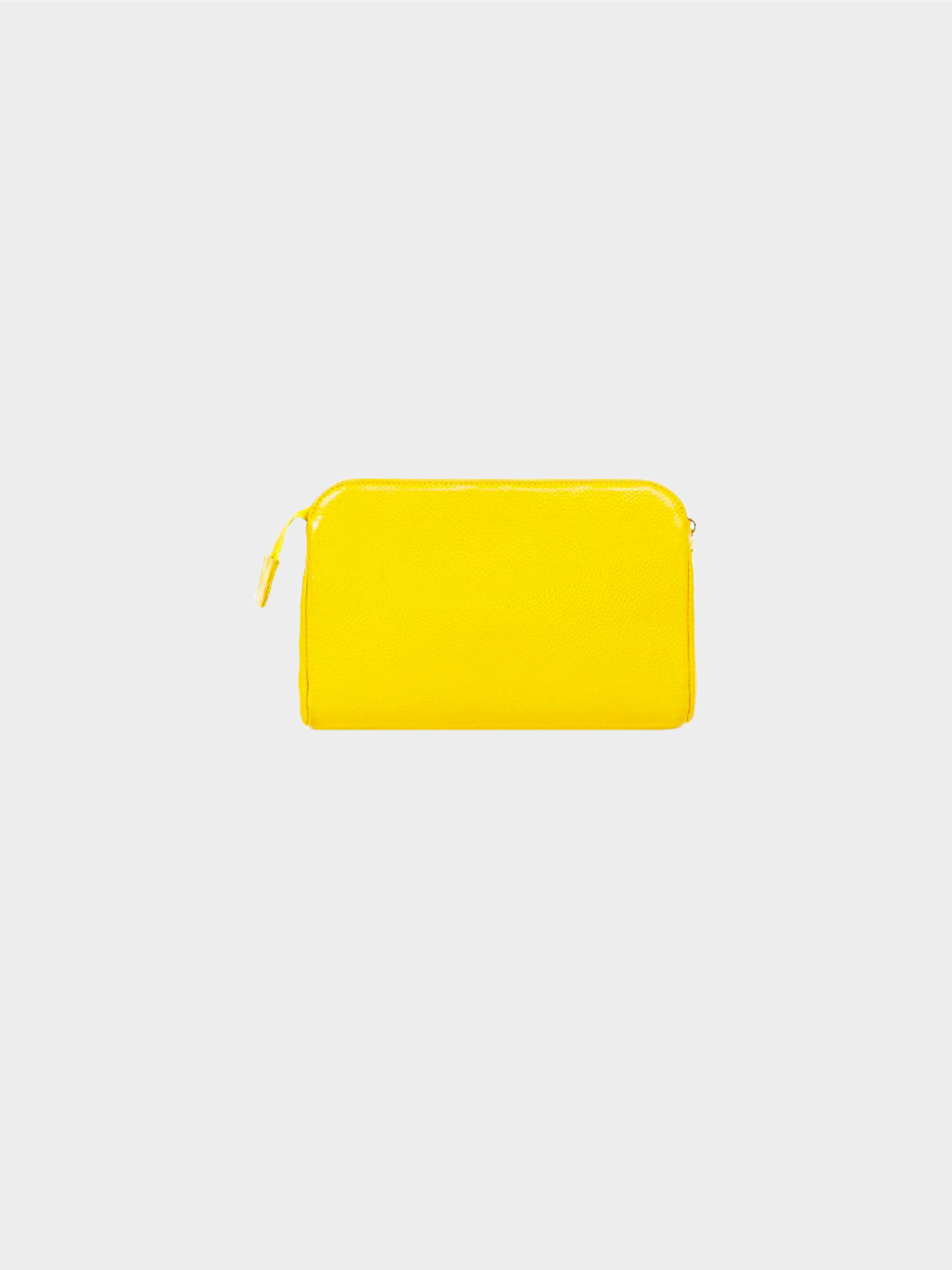 Chanel 1990s Yellow Caviar Leather Pouch · INTO