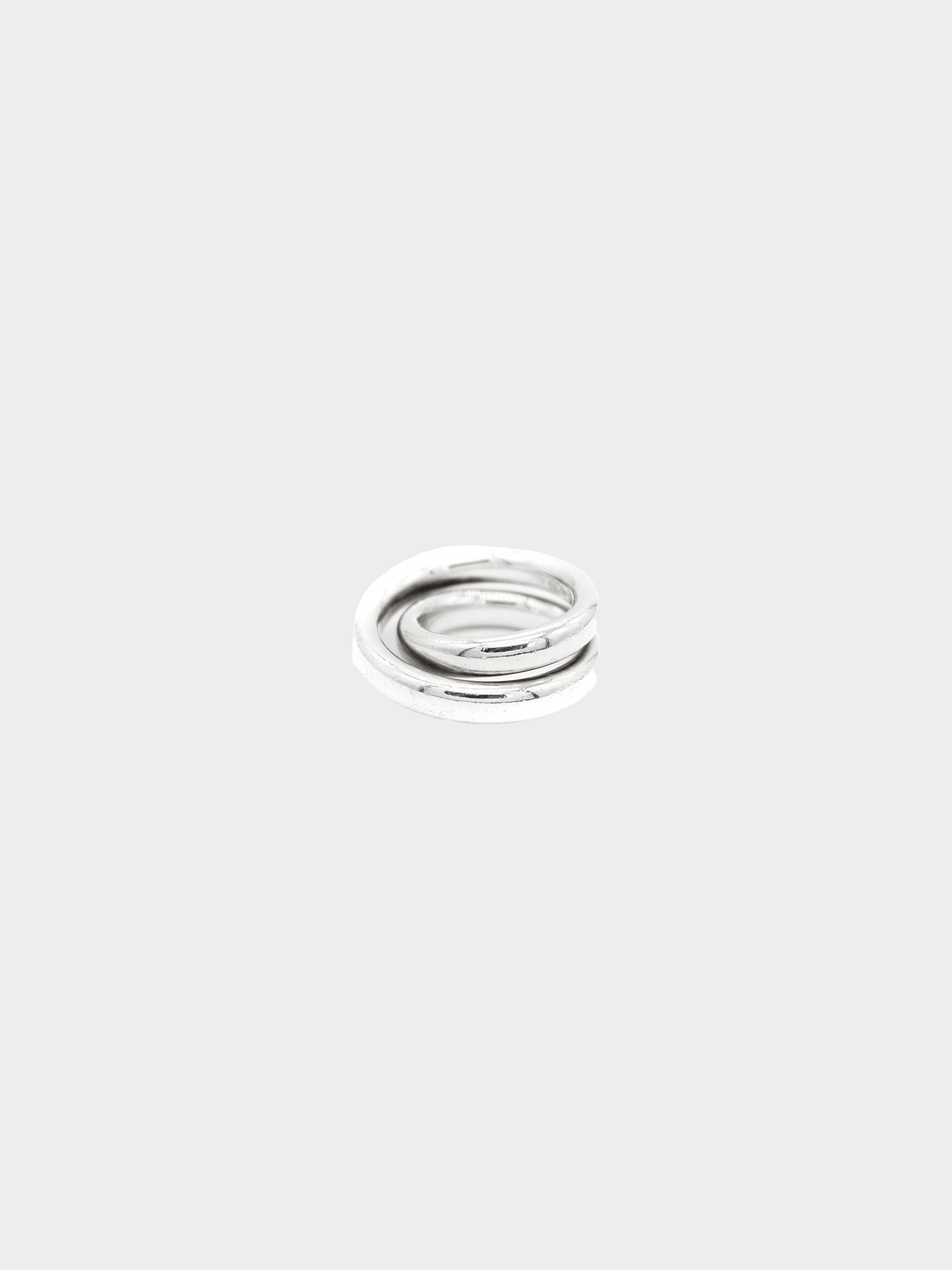 Hermès 2000s Silver Vertige Ring