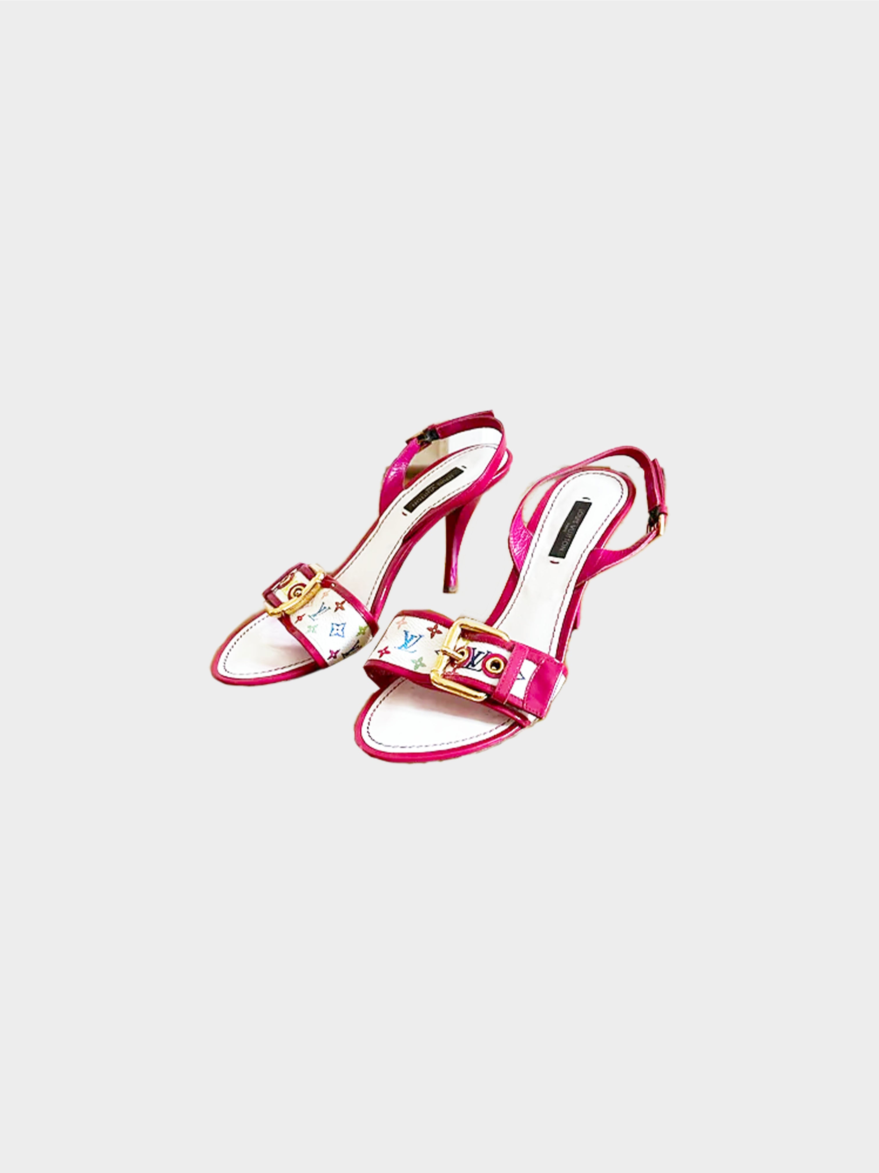 Louis Vuitton Murakami Multicolor Monogram Heels