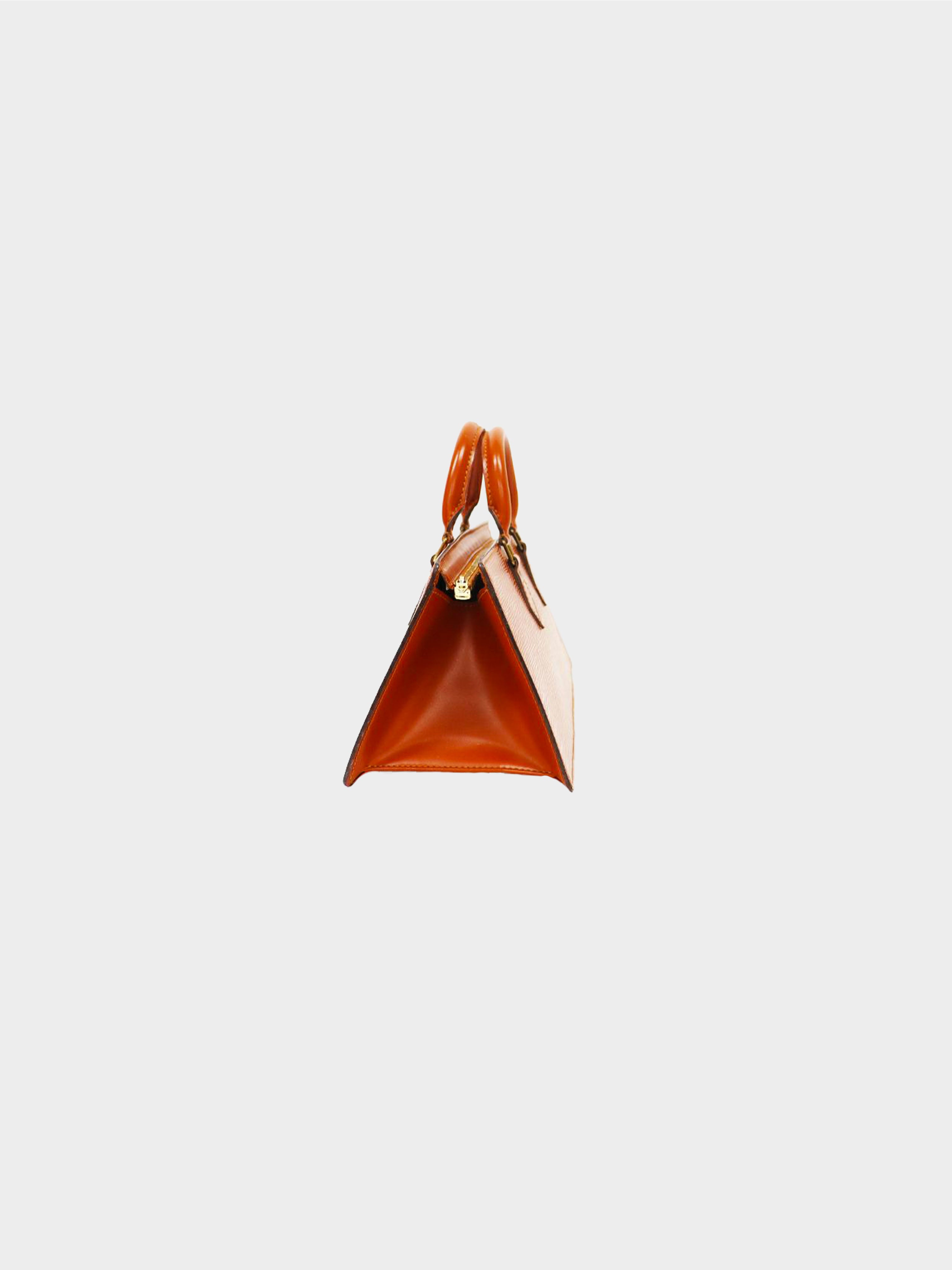 Louis Vuitton 1991 Kenya Brown Epi Line Sac Triangle Handbag