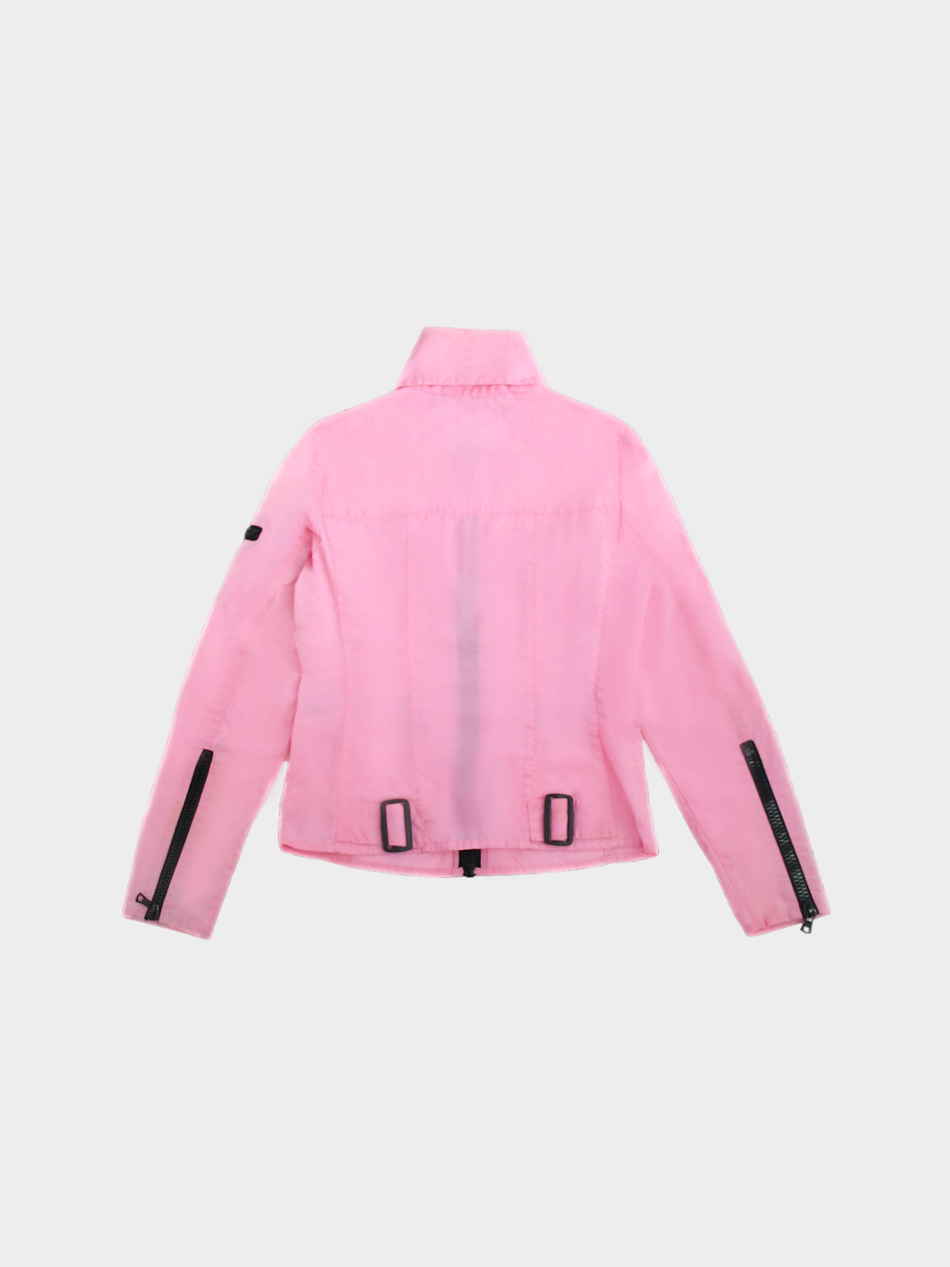 Miu Miu SS 1999 Pink Polyester Jacket