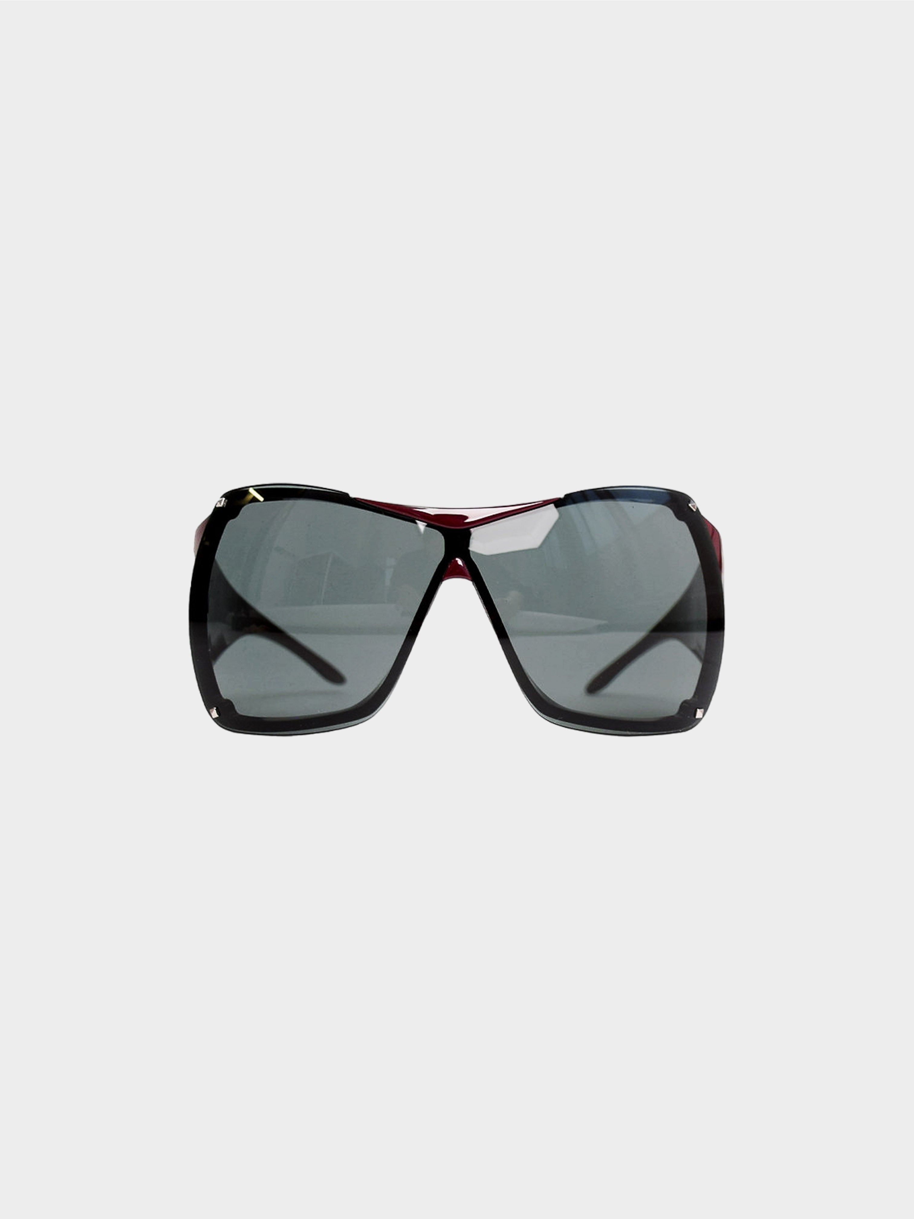 Christian Dior SS 2005 Burgundy Overshine 2 Sunglasses