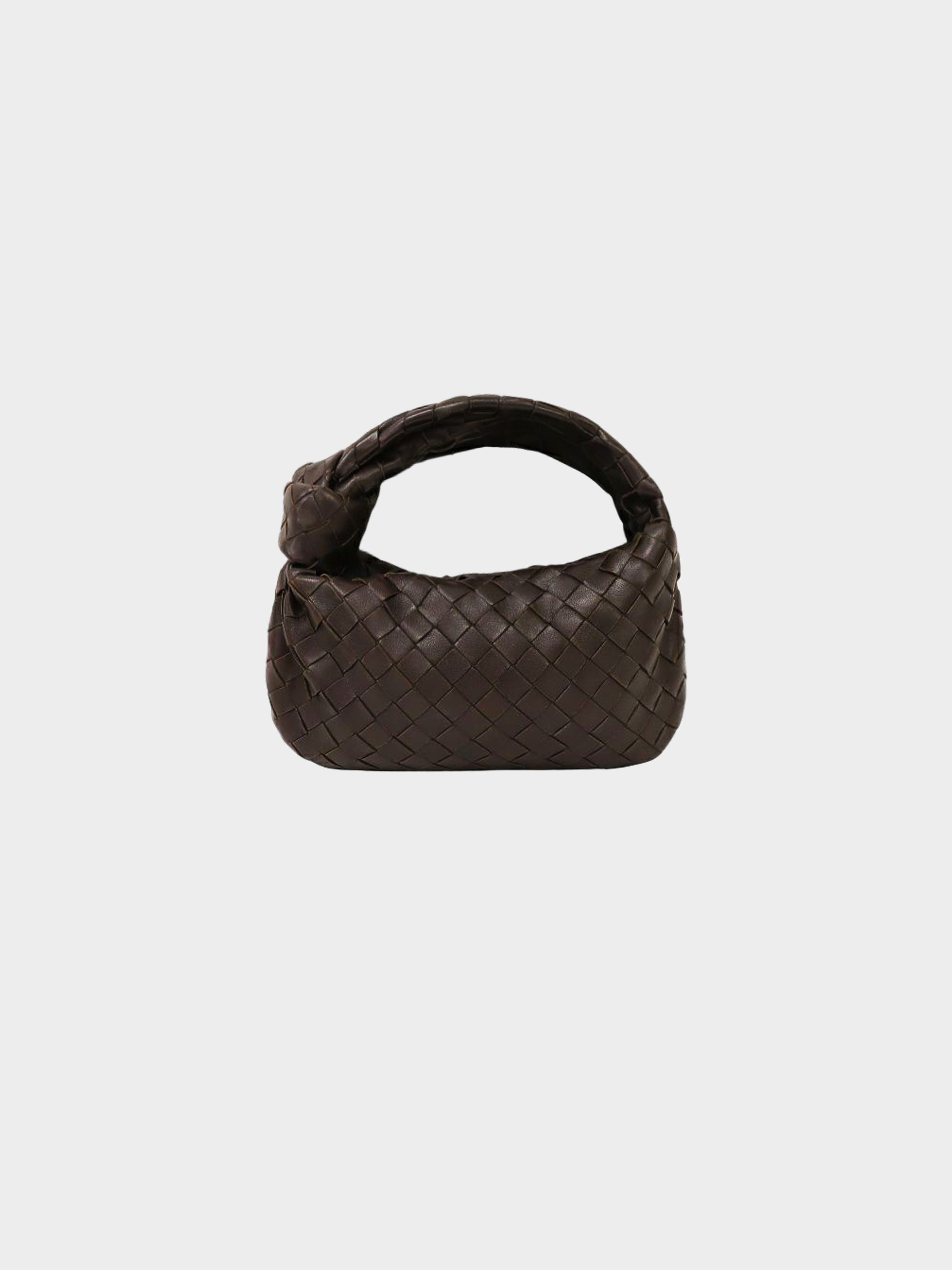 Bottega Veneta 2020 Dark Brown Mini Jodie Bag