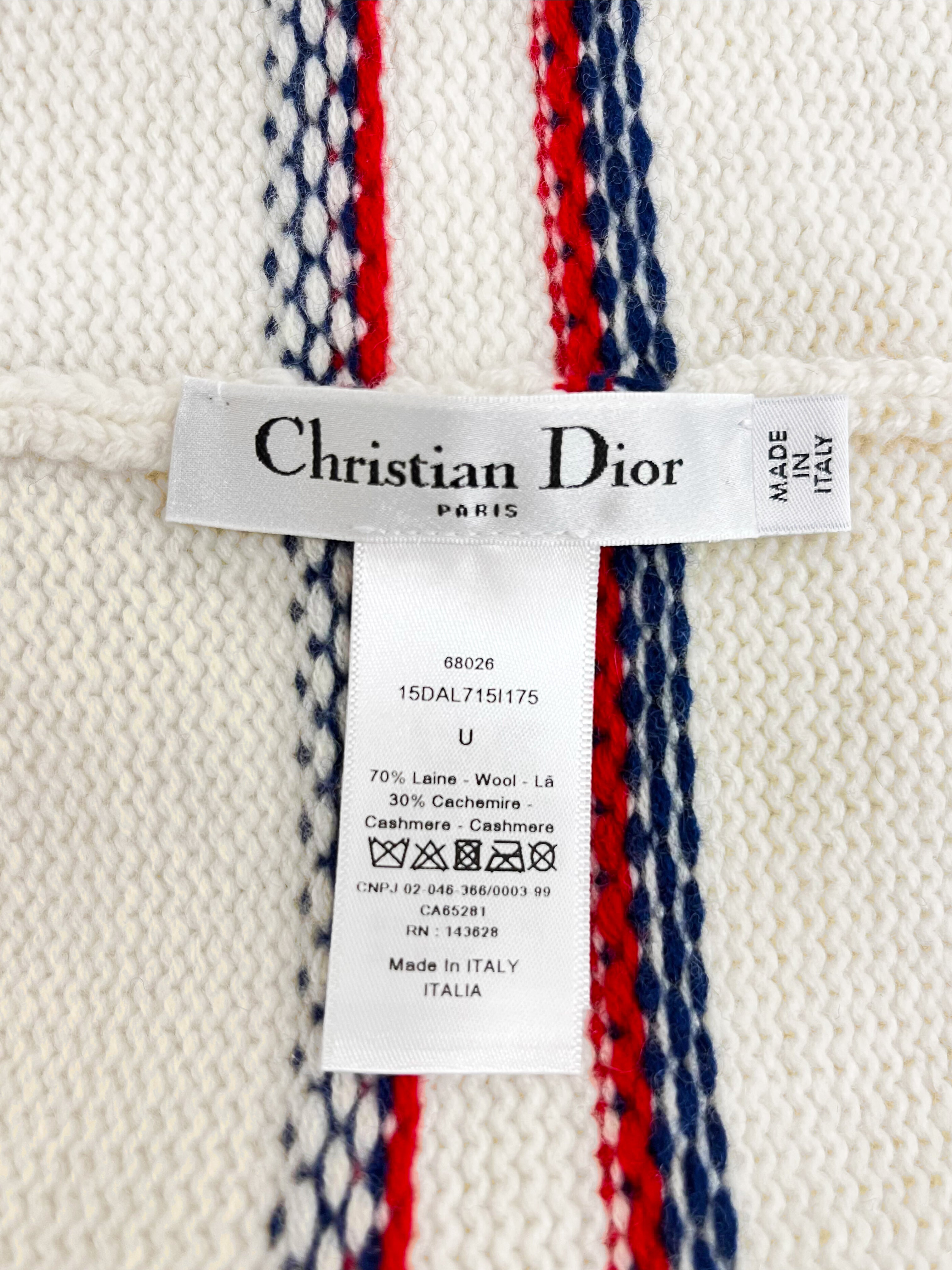 Christian Dior 2021 DiorAlps Star Beanie Hat