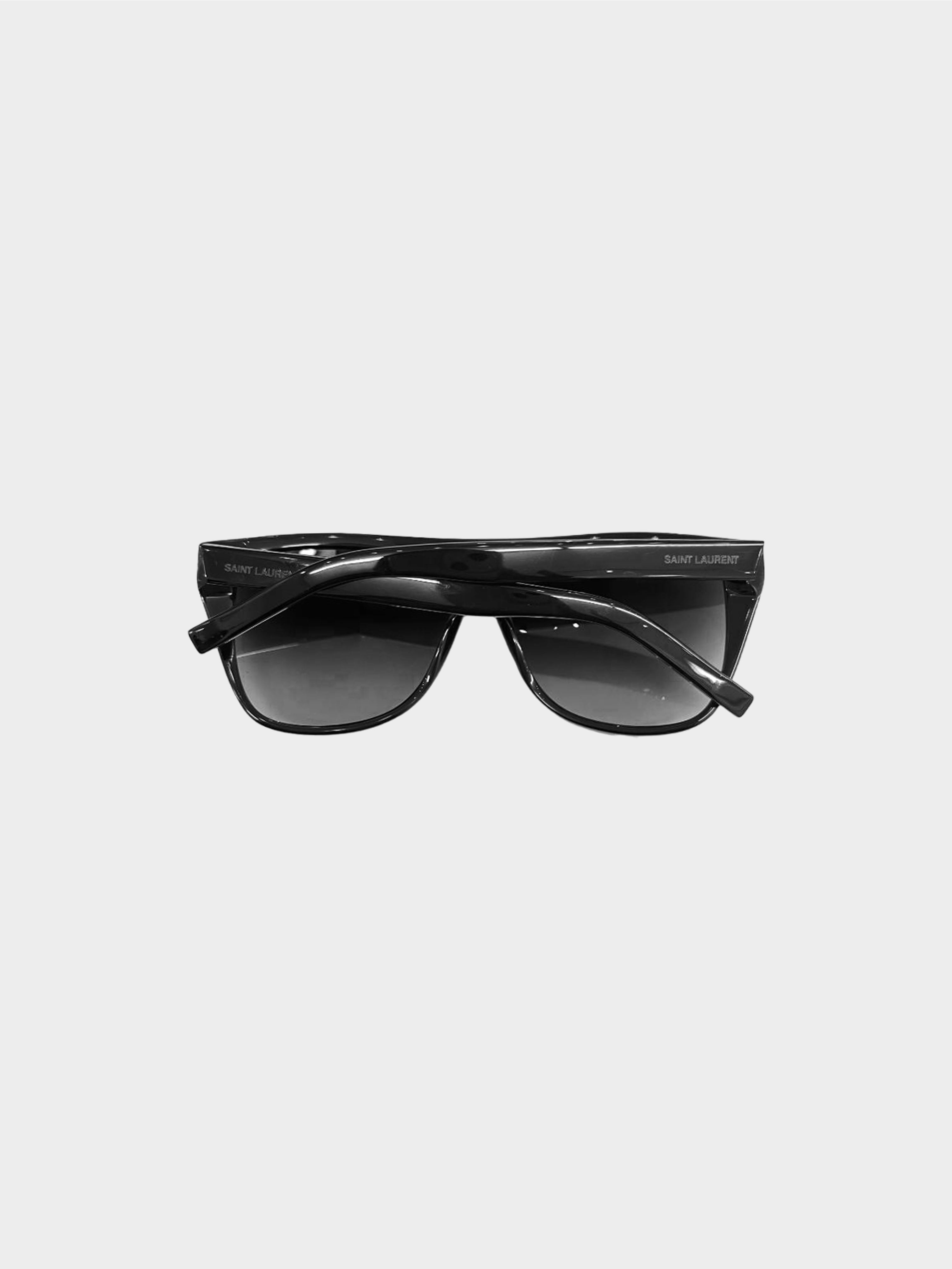 Yves Saint Laurent 2020s Black SL1 Sunglasses
