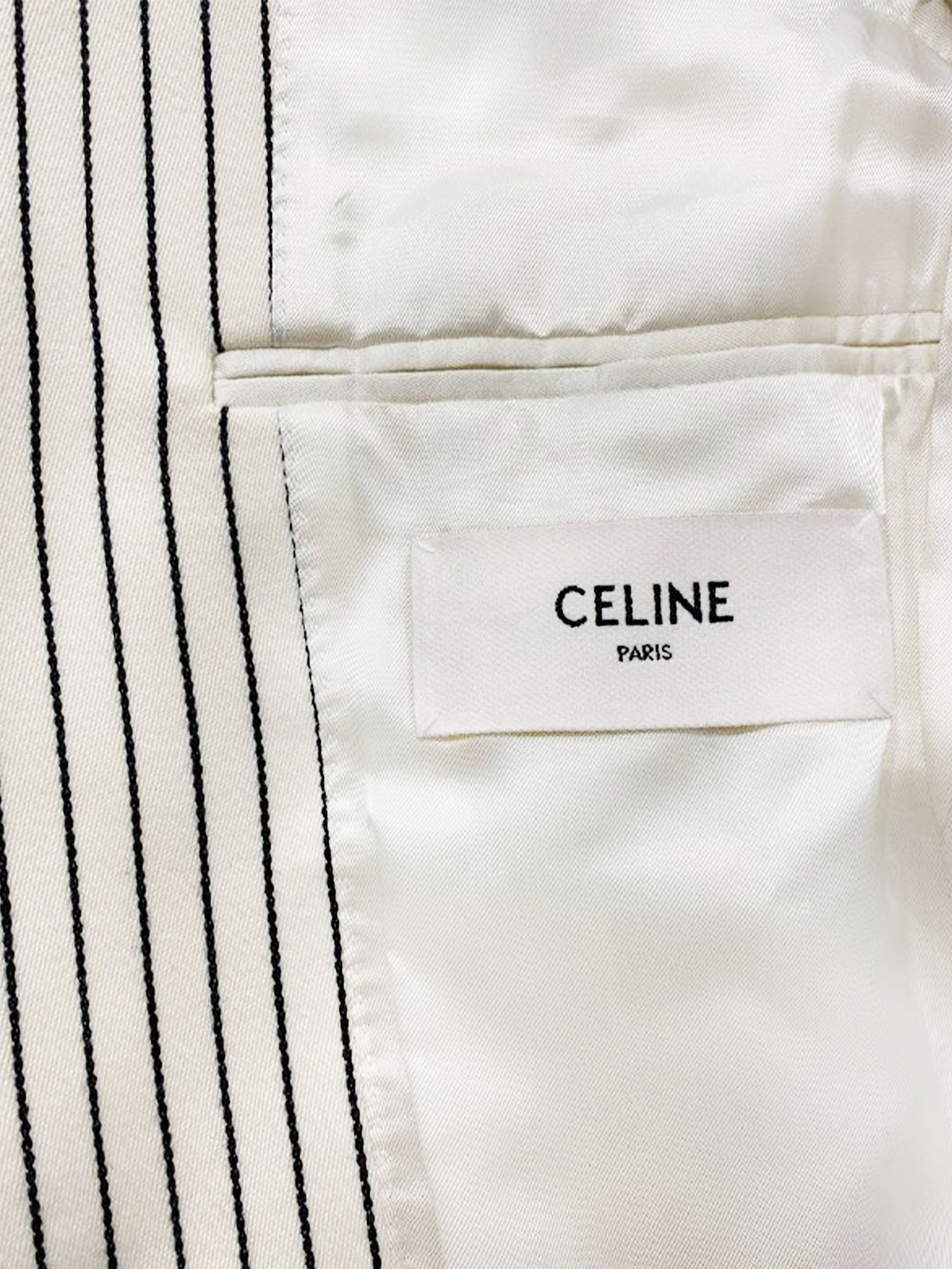 Celine Resort 2020 Pinstripe Blazer