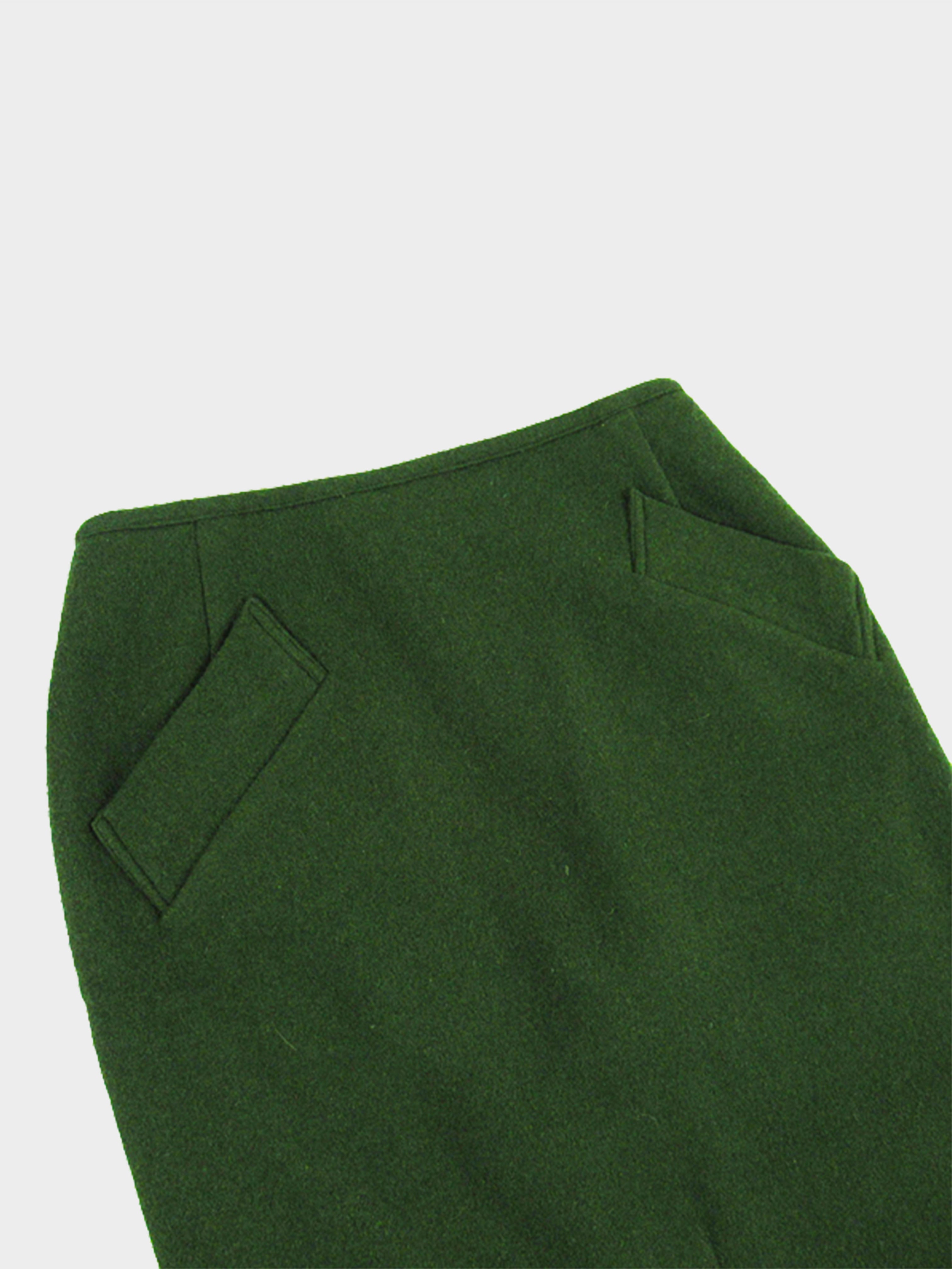 Jean Paul Gaultier 2000s Green Long Skirt