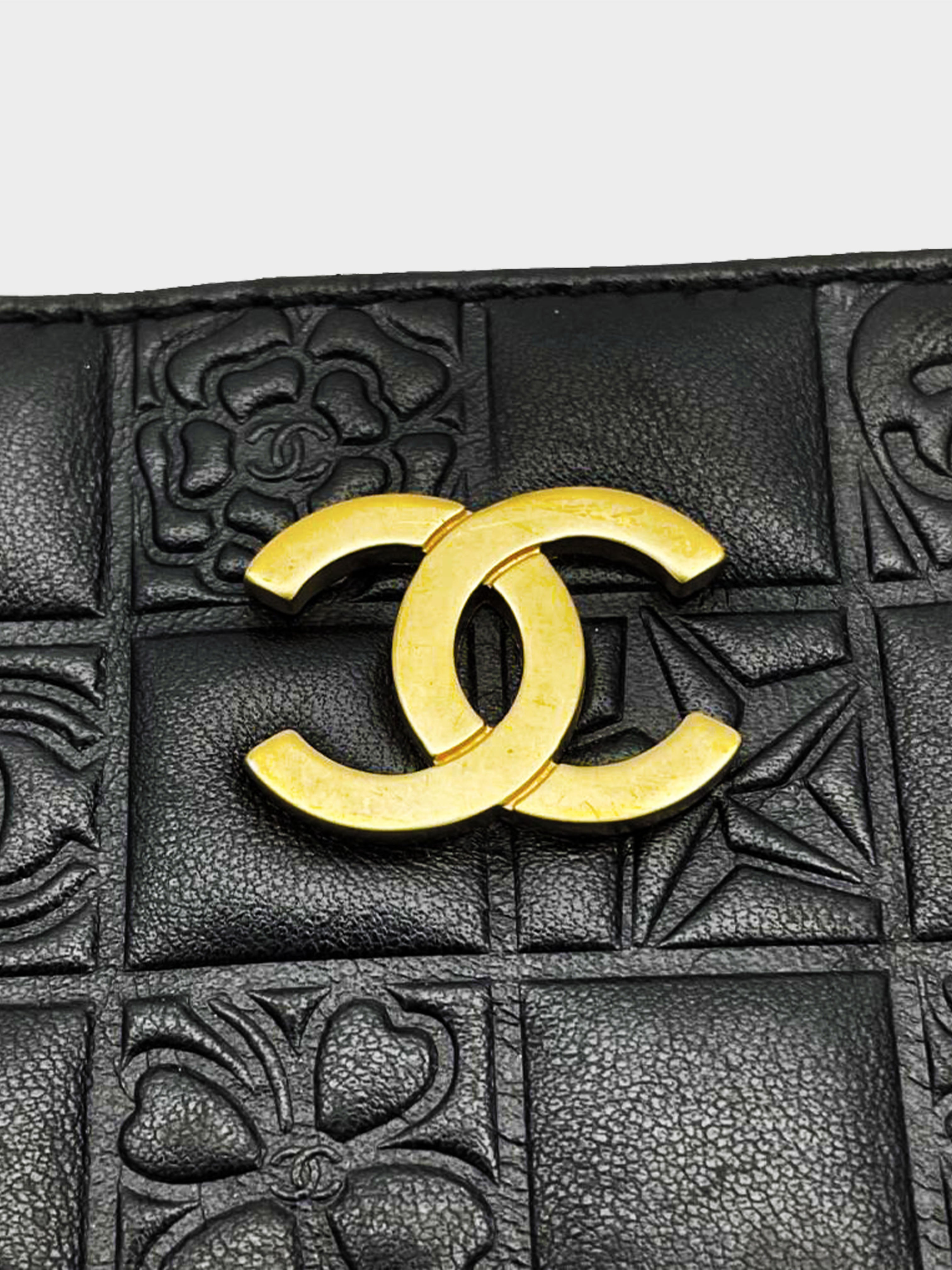 Chanel 2003-2004 Mini Black Precious Symbols Tote Bag · INTO