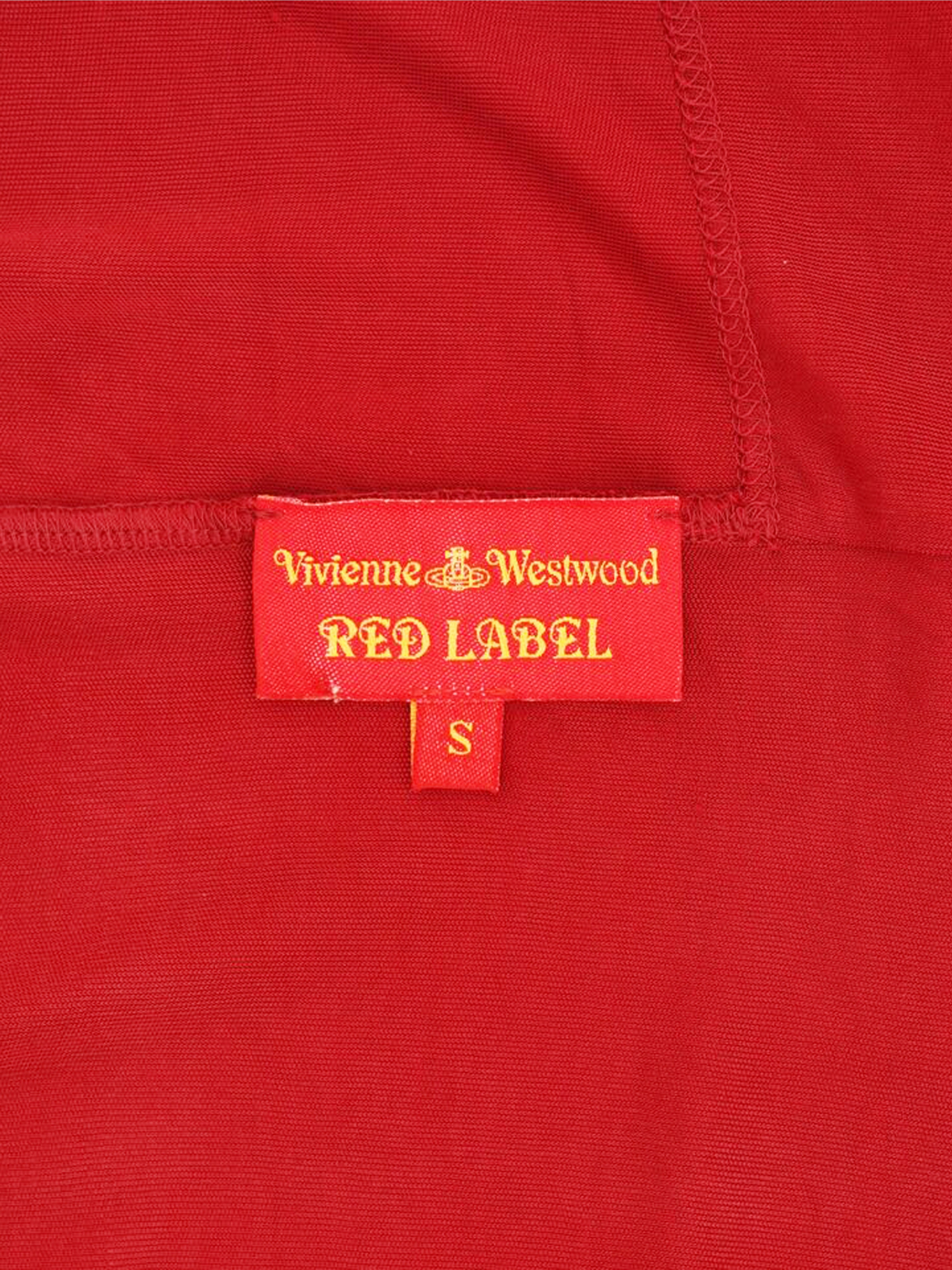 Vivienne Westwood Red Label 2010s Draped Long Sleeve Jersey Dress 